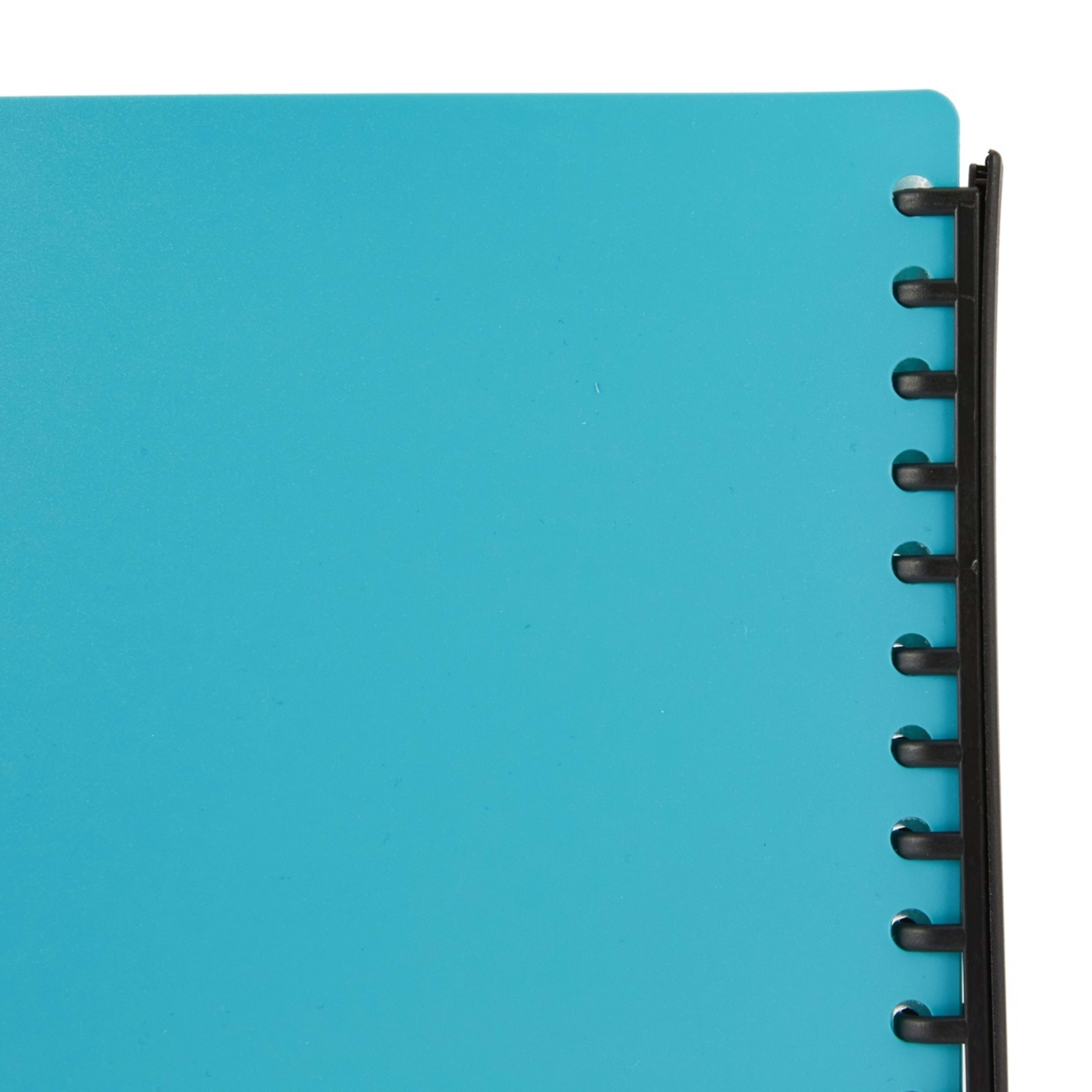 7 A4 Display Folder - Teal, 7 of 7