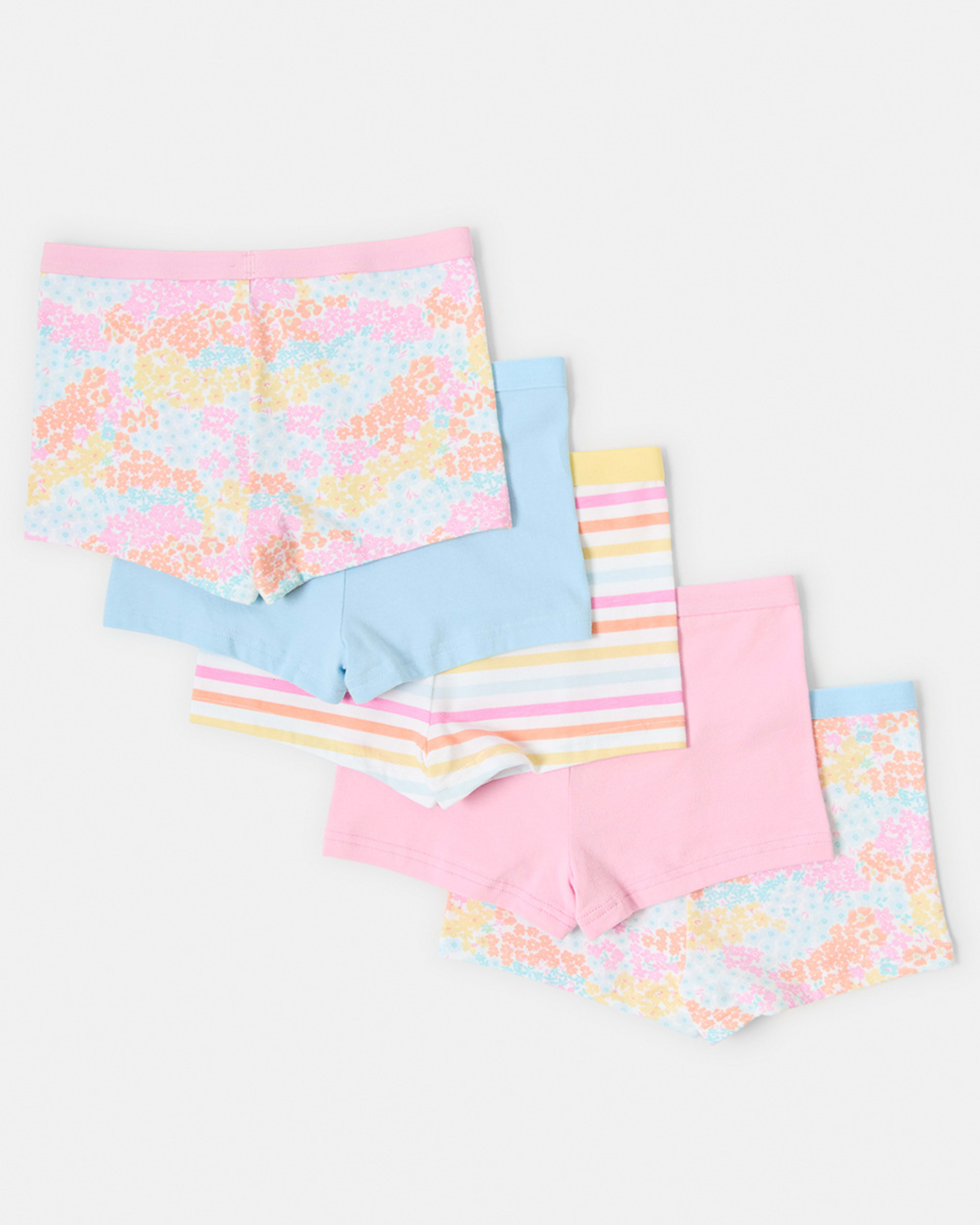 2 5 Pack Shorties WATERCOLOUR FLORAL, 2 of 8