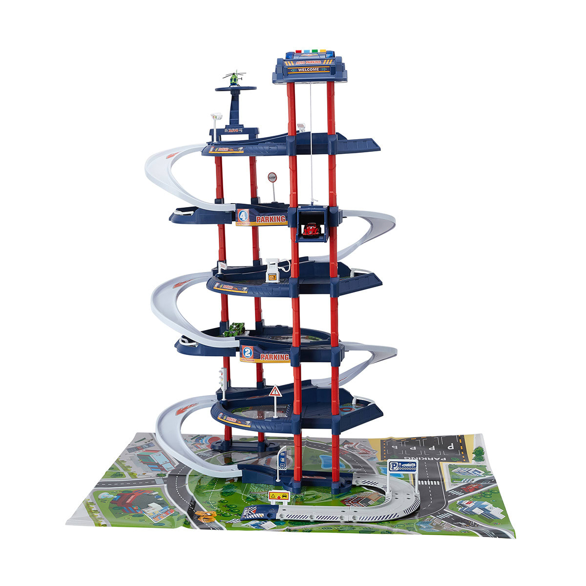 82 Piece City Garage Playset Kmart