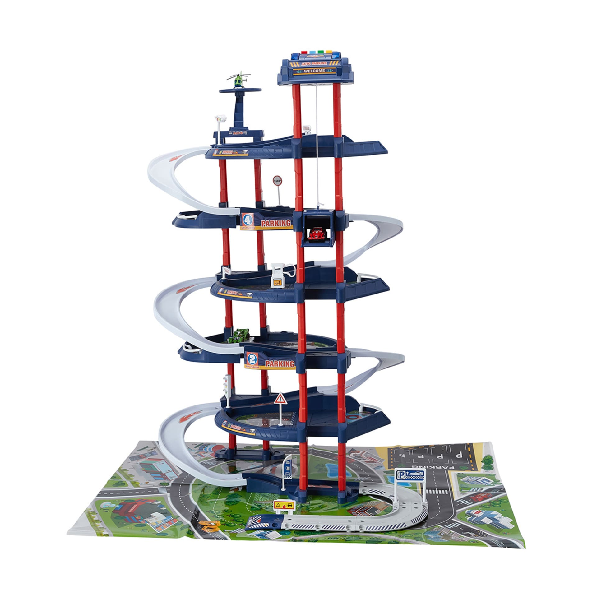 82 Piece City Garage Playset Kmart