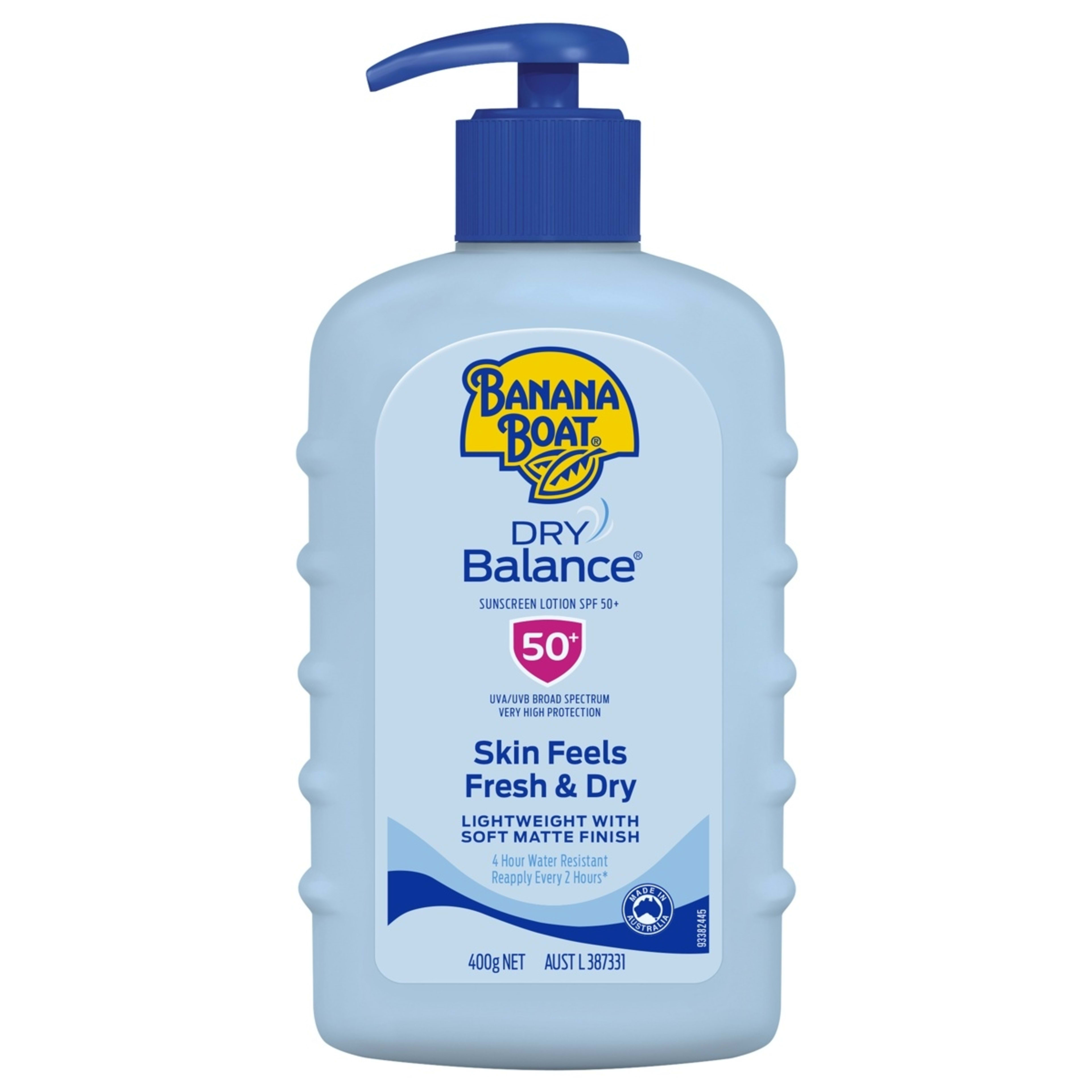 1 Banana Boat Dry Balance SPF50+ Sunscreen Lotion 400g