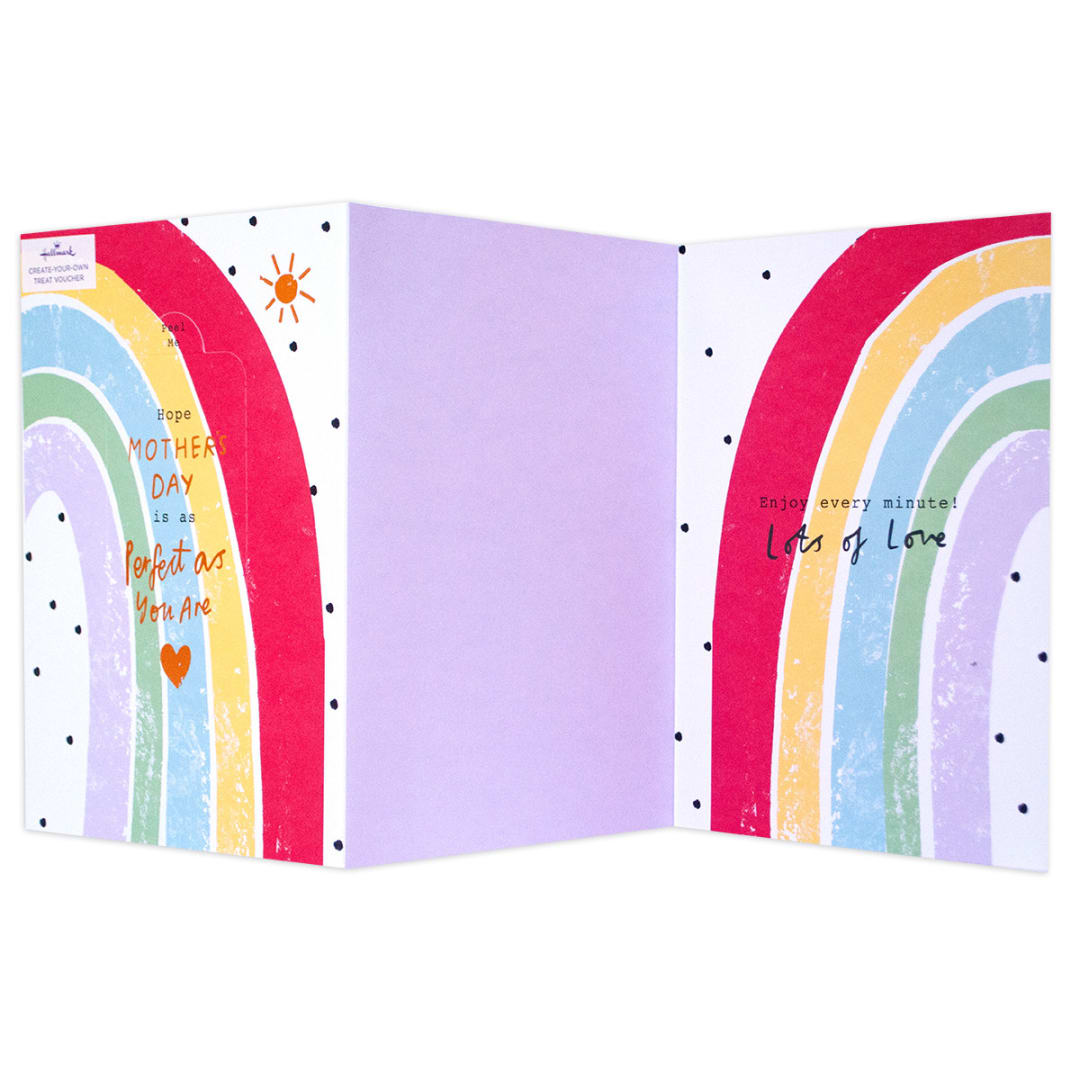 Hallmark Mother's Day Card Create Your Own Treat Voucher Kmart