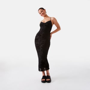 Sleeveless Burnout Maxi Dress - Kmart