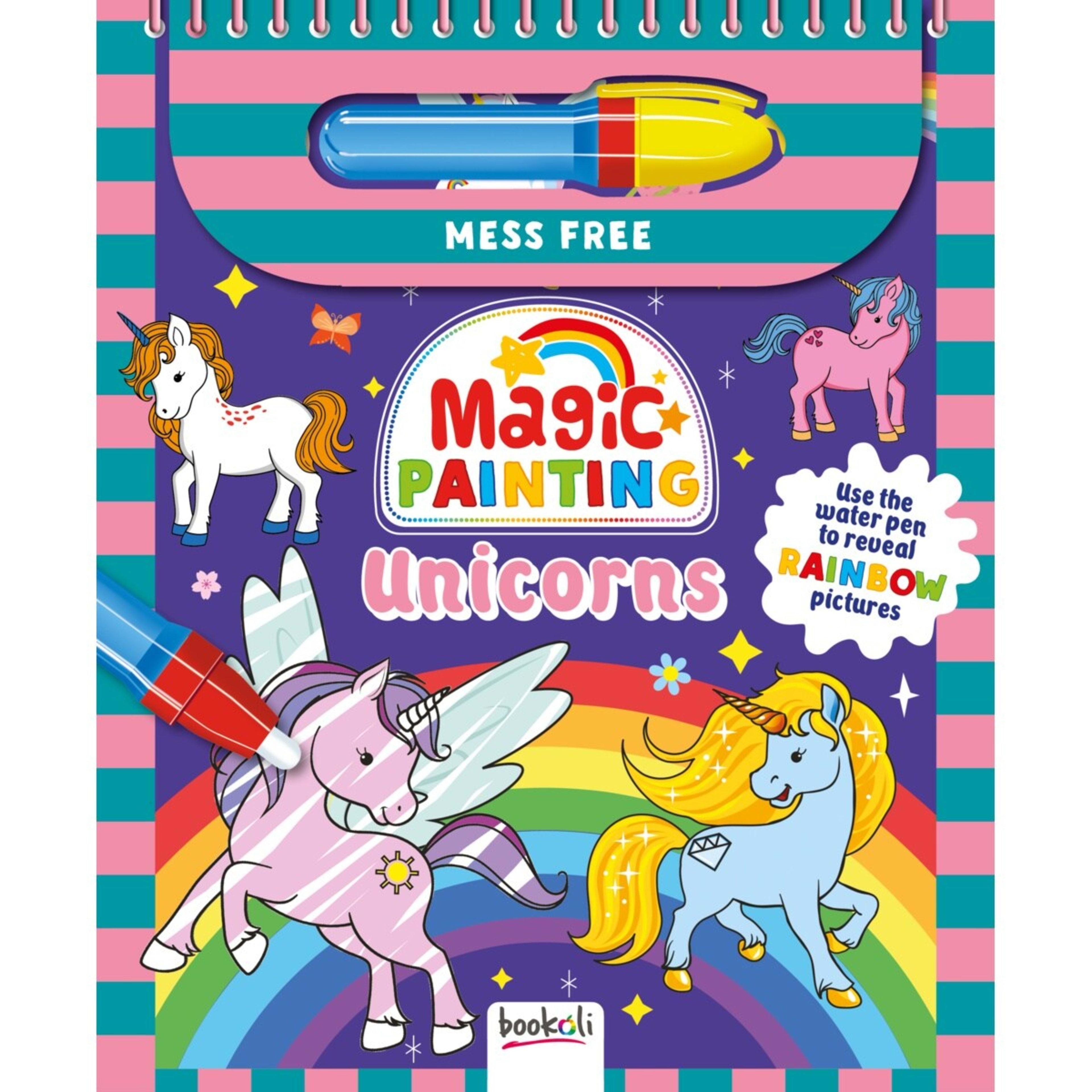1 Mess Free Magic Painting: Unicorns - Book
