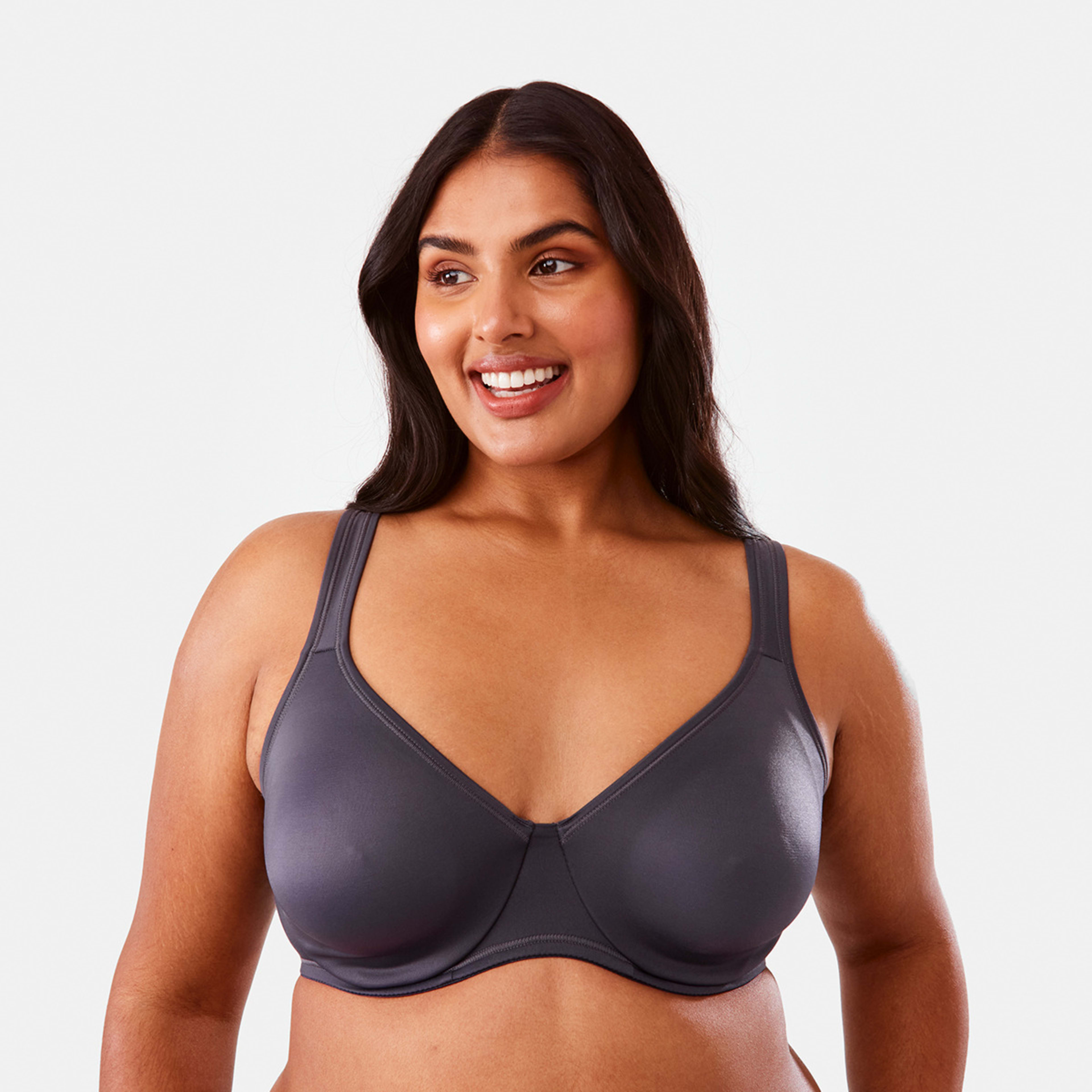 4 2 Pack Full Figure Soft Cup Bra Wh Ws, 4 of 9