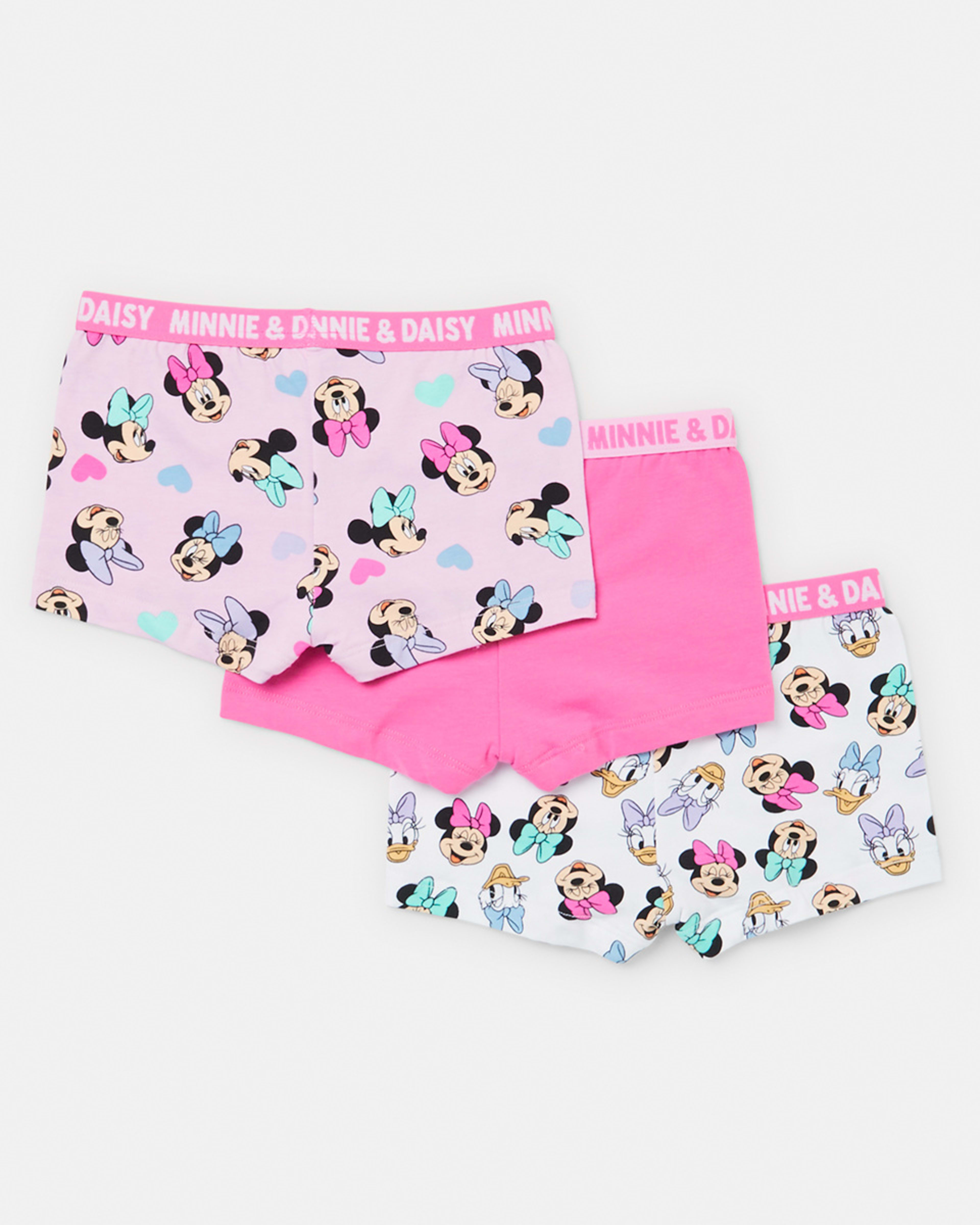 3 Pack Disney Minnie Mouse License Shorties Kmart