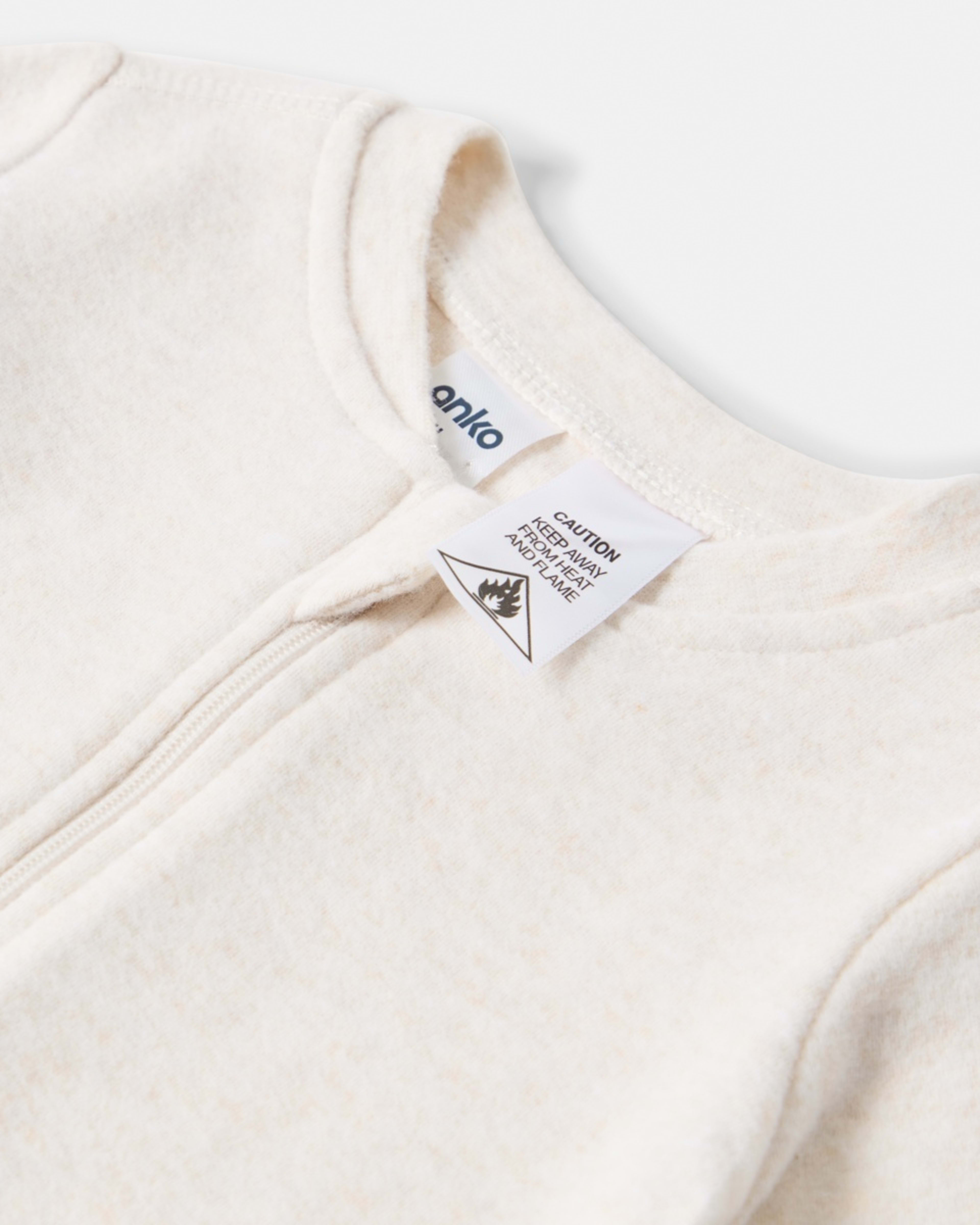 3 Sueded Coverall Honey Oat Marle, 3 of 4