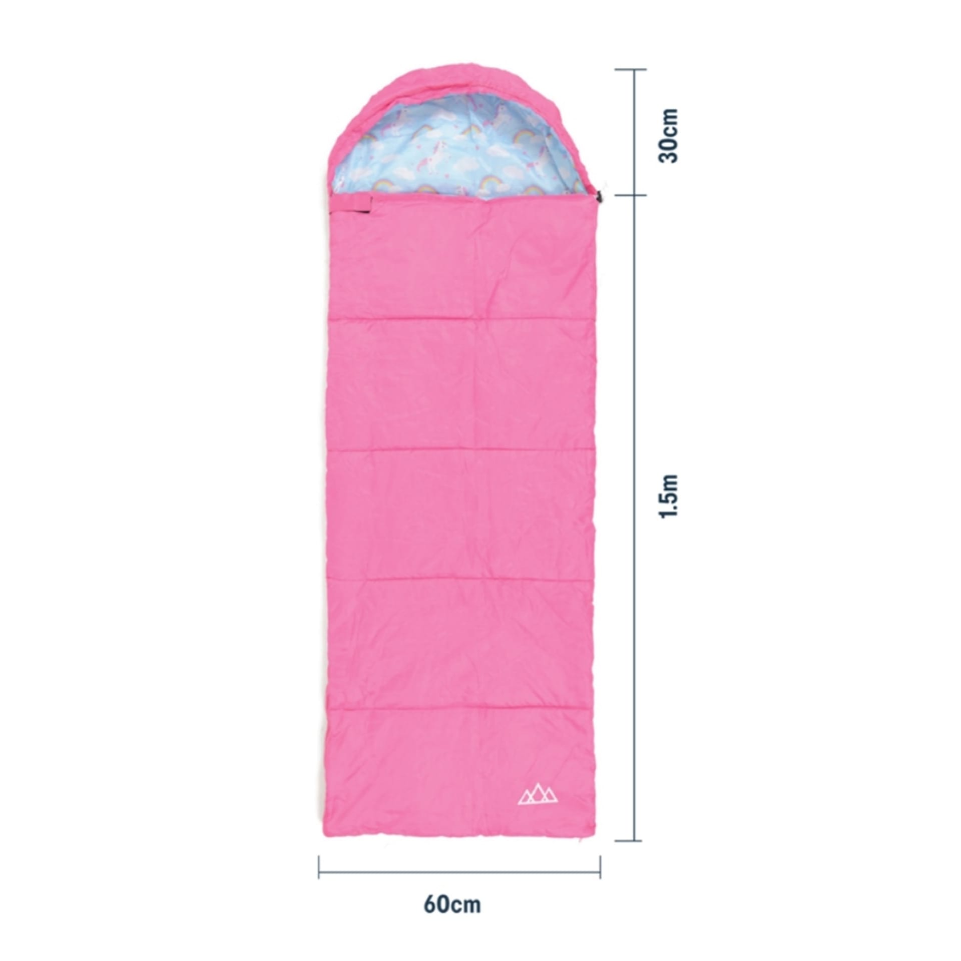 Unicorn Hooded Kids Sleeping Bag Kmart