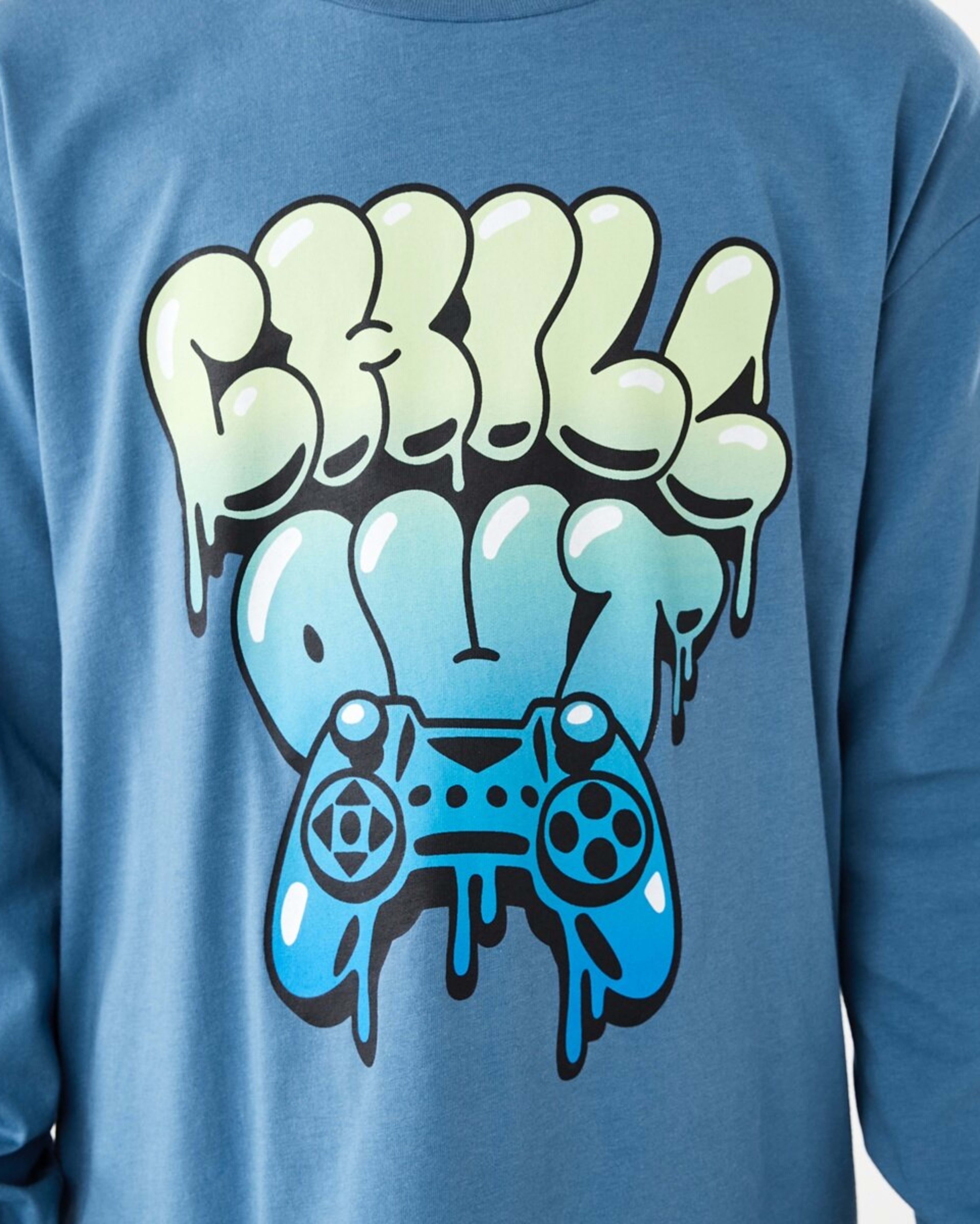 4 Jersey Pyjama Set Chill Out Blue, 4 of 8