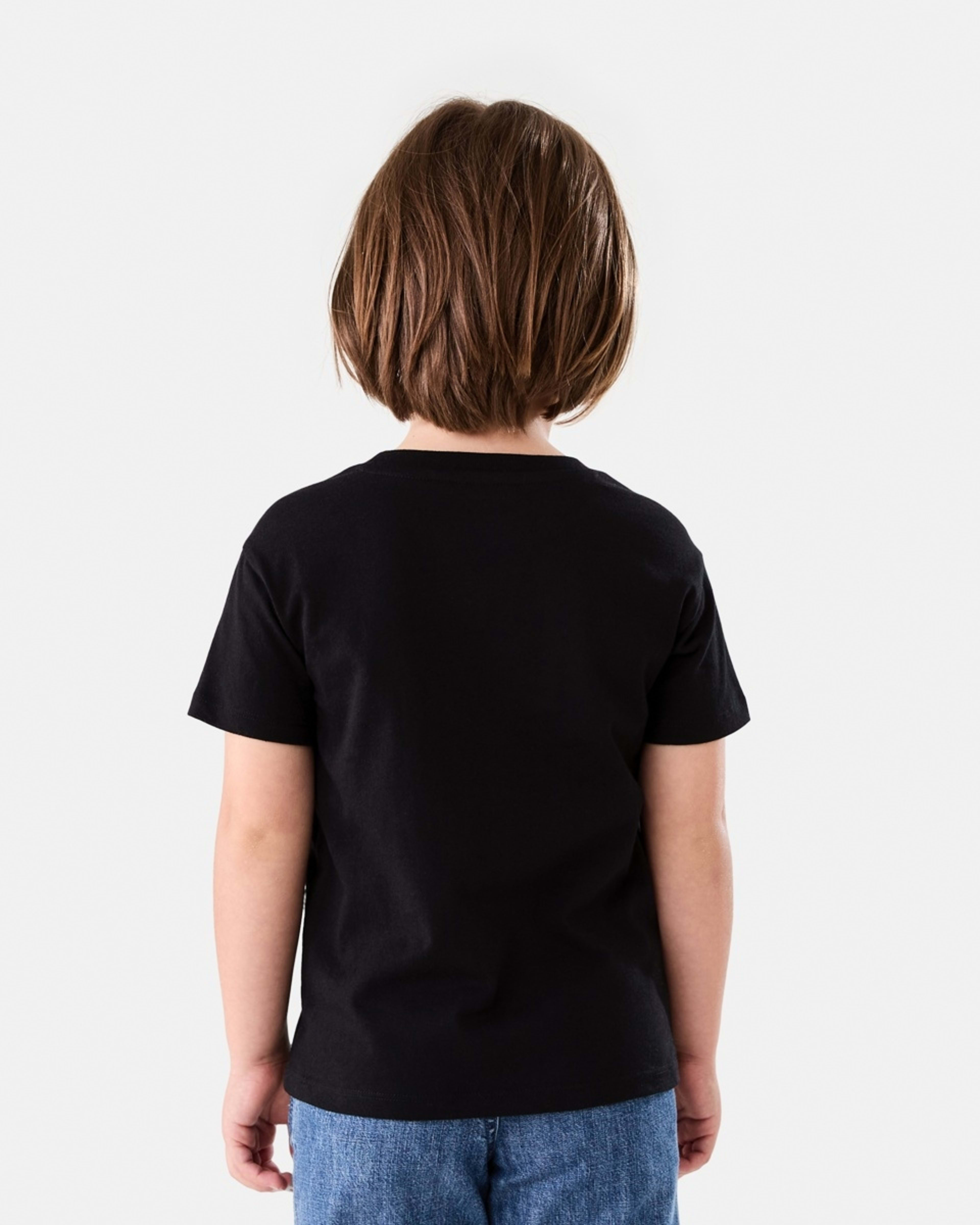 2 Plain T-shirt BLACK, 2 of 6