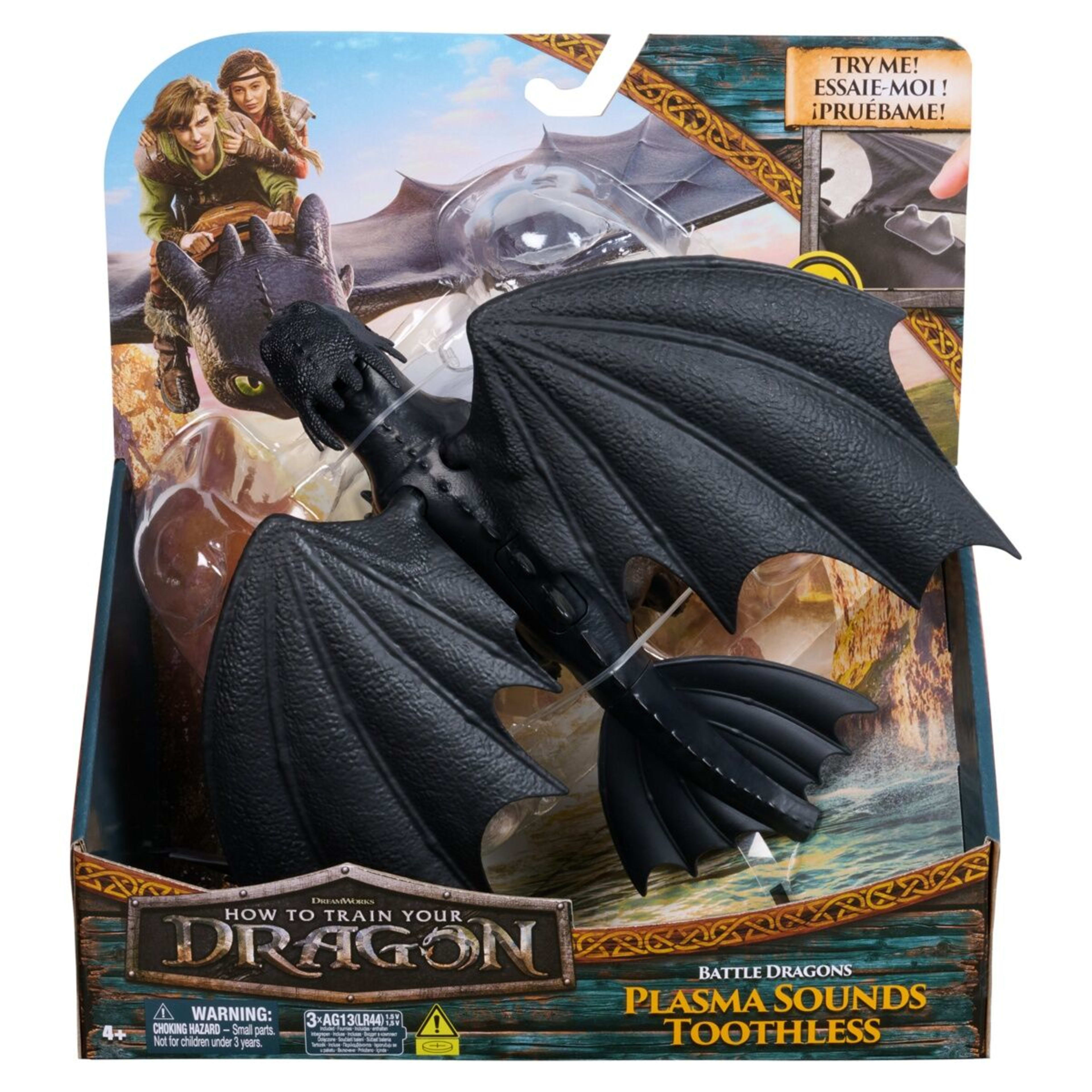 1 How To Train Your Dragon Battle Dragons: Plasma Sounds Toothless Action Figure