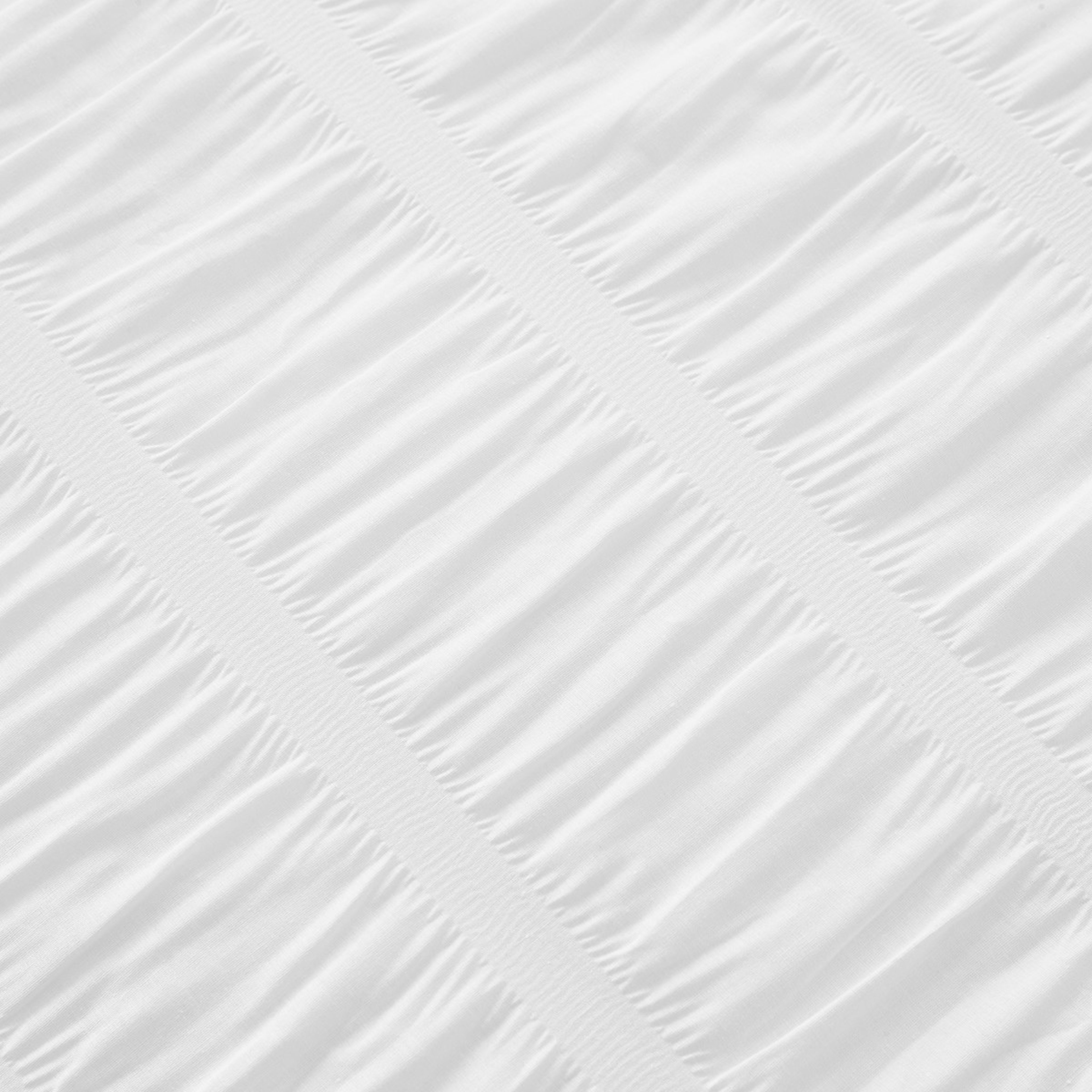 Evie Seersucker Cotton Rich Quilt Cover Set Queen Bed, White Kmart NZ