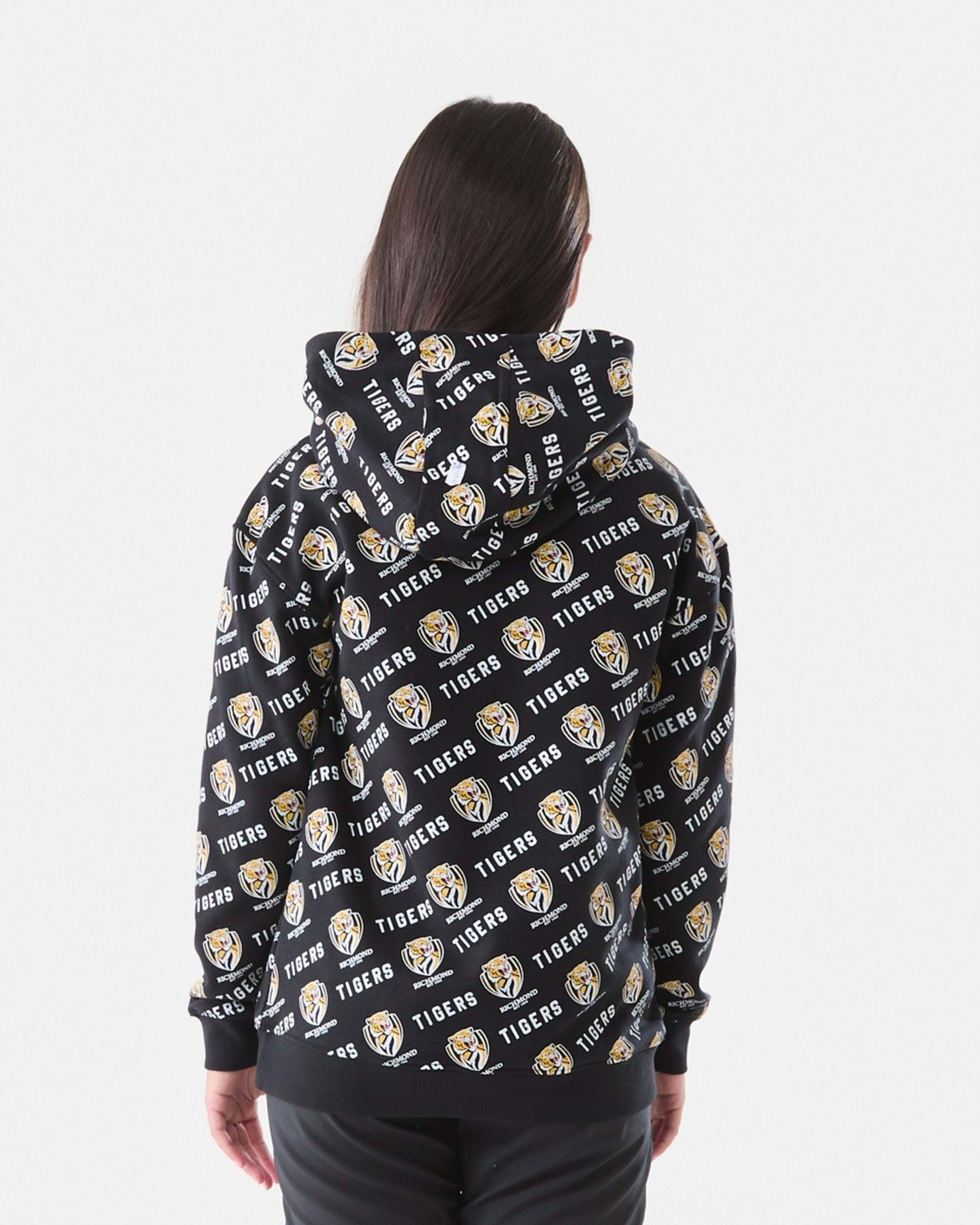 5 Official AFL Kids All Over Print Hoodie Richmond, 5 of 10