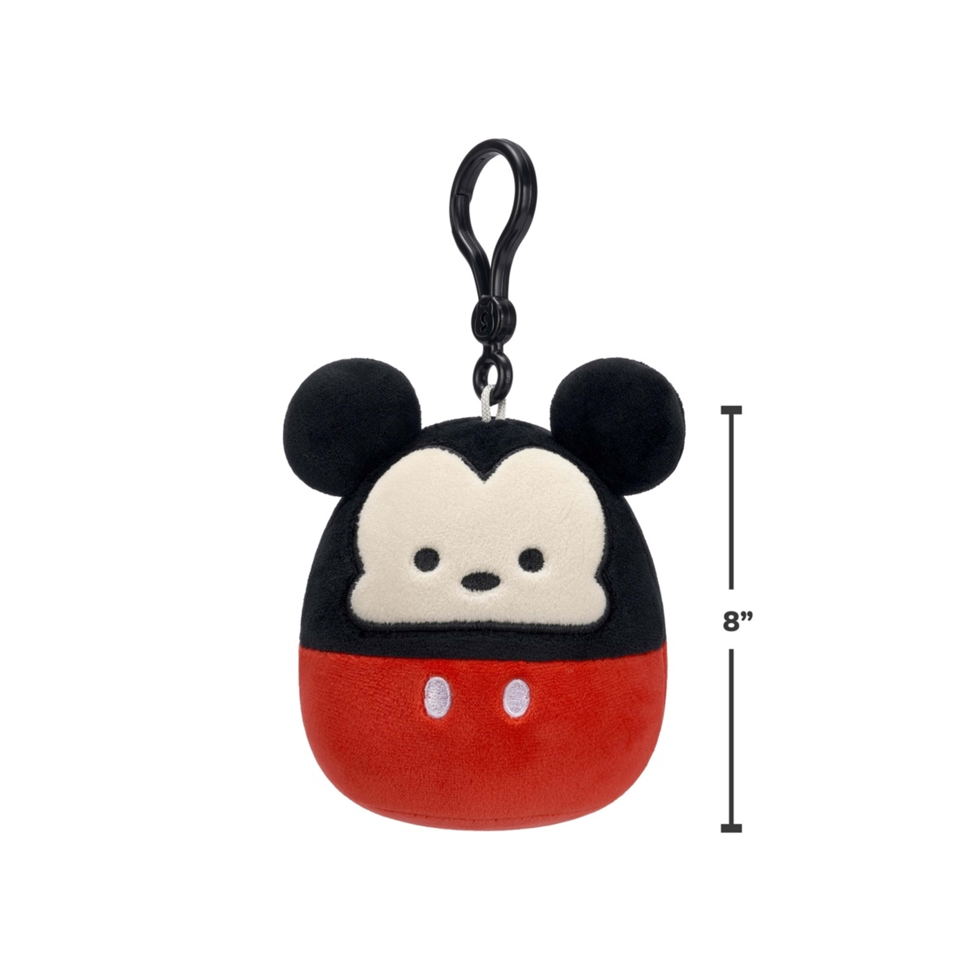 3 9cm Original Squishmallows Disney Clip Plush Toy - Assorted, 3 of 5