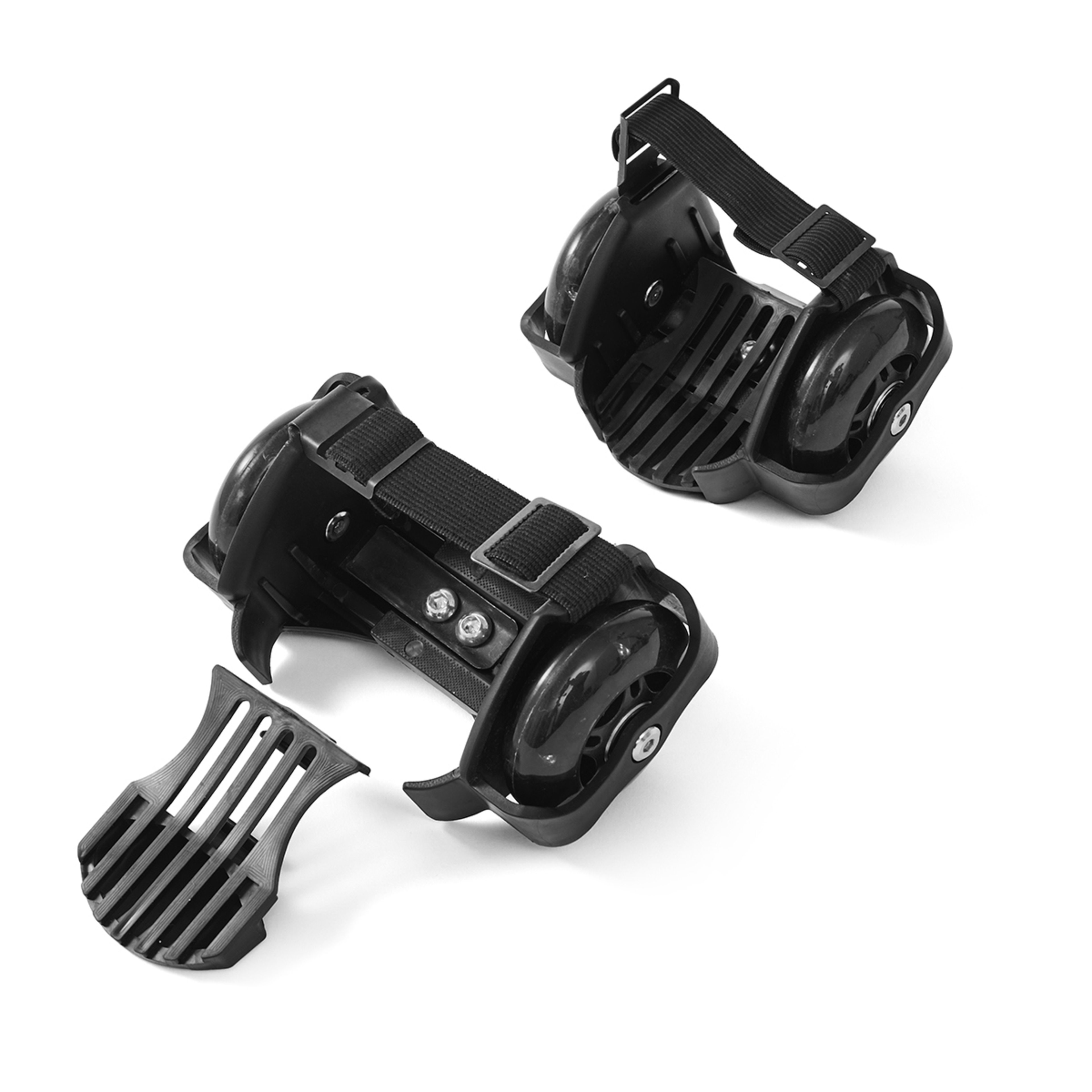 6 Lightup Roller Heels - Black, 6 of 9