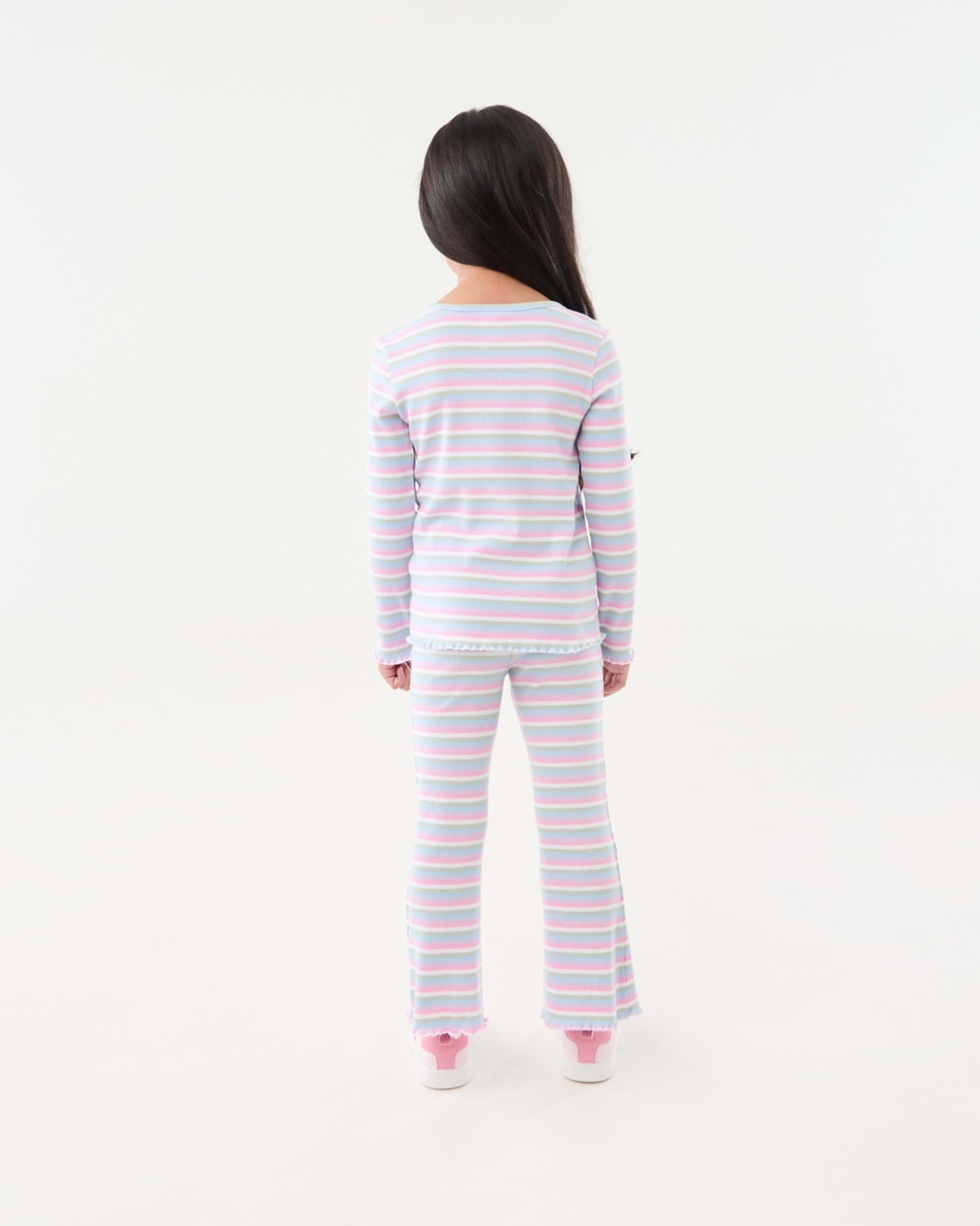 7 Long Sleeve Rib T-shirt Stripes, 7 of 9