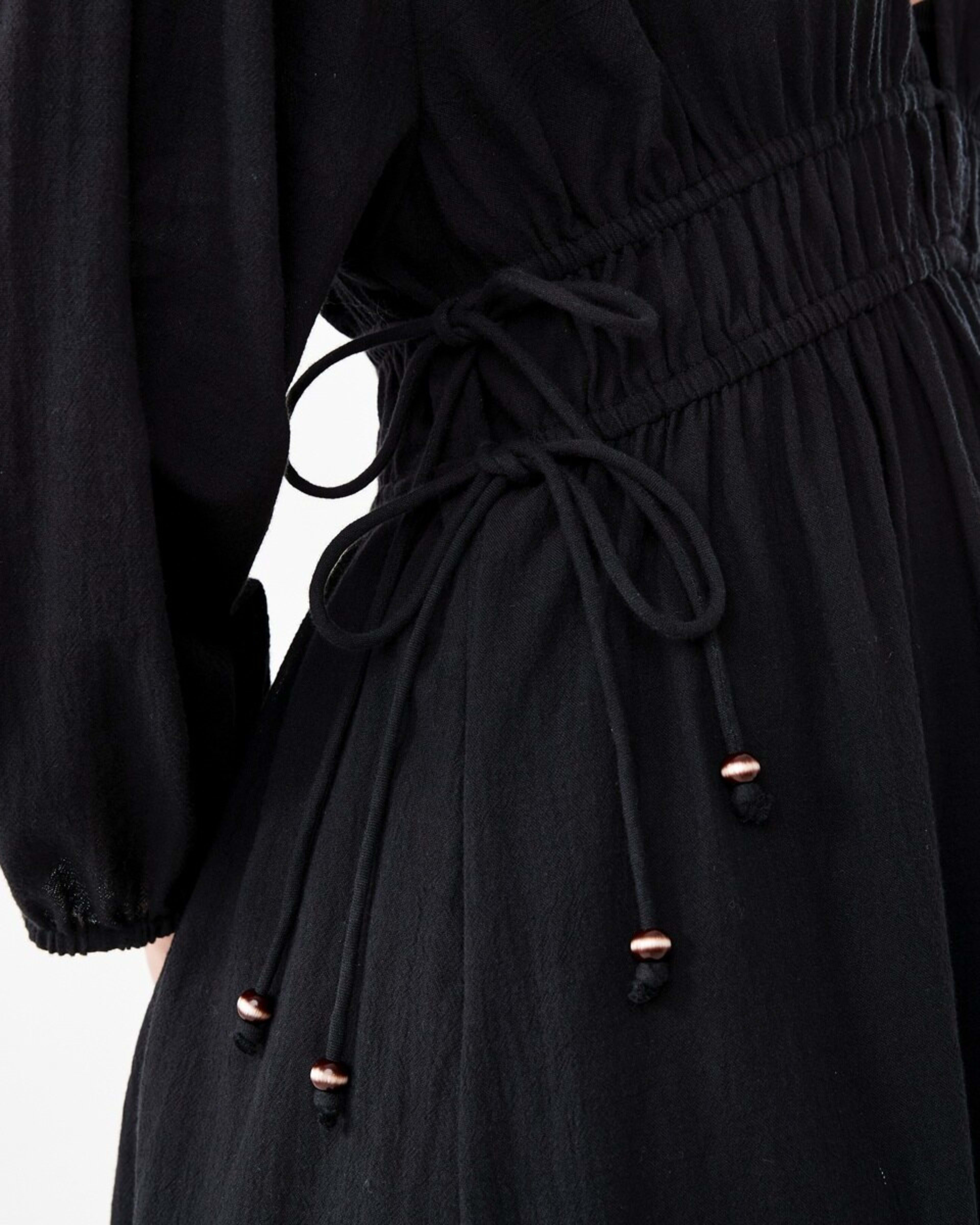 6 Beach Mini Dress BLACK, 6 of 7