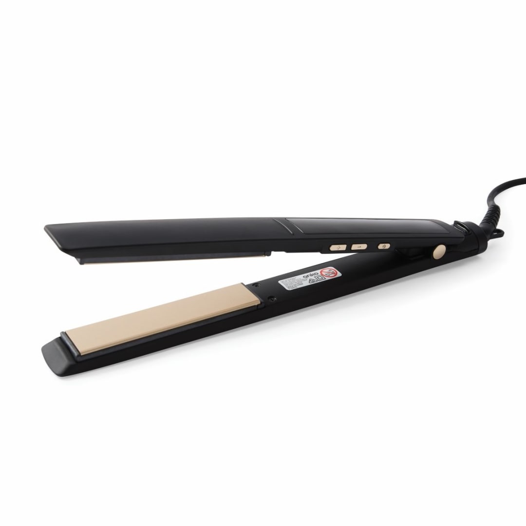 LCD Hair Straightener Black Kmart