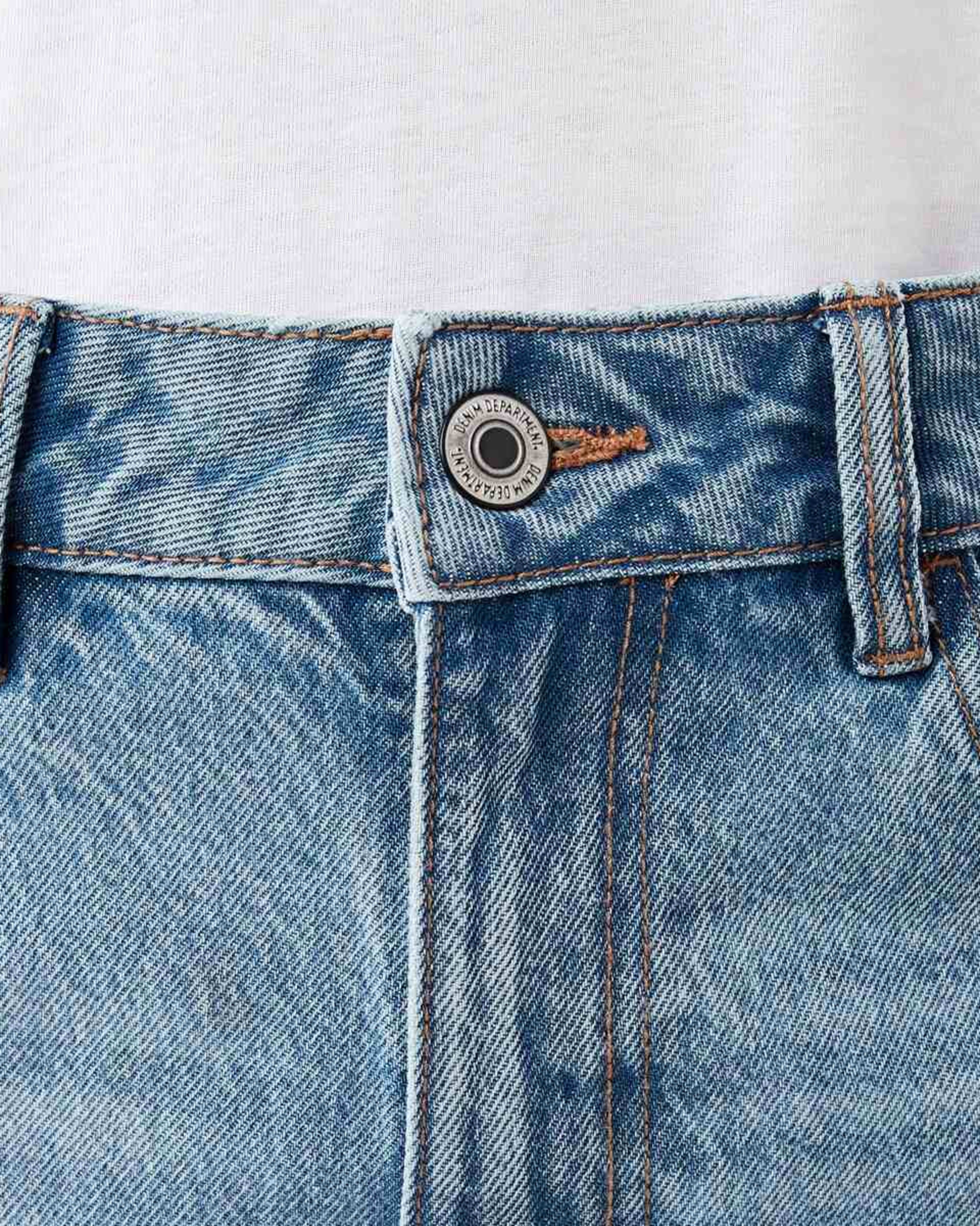 5 Barrel Leg Jeans Mid Wash, 5 of 7