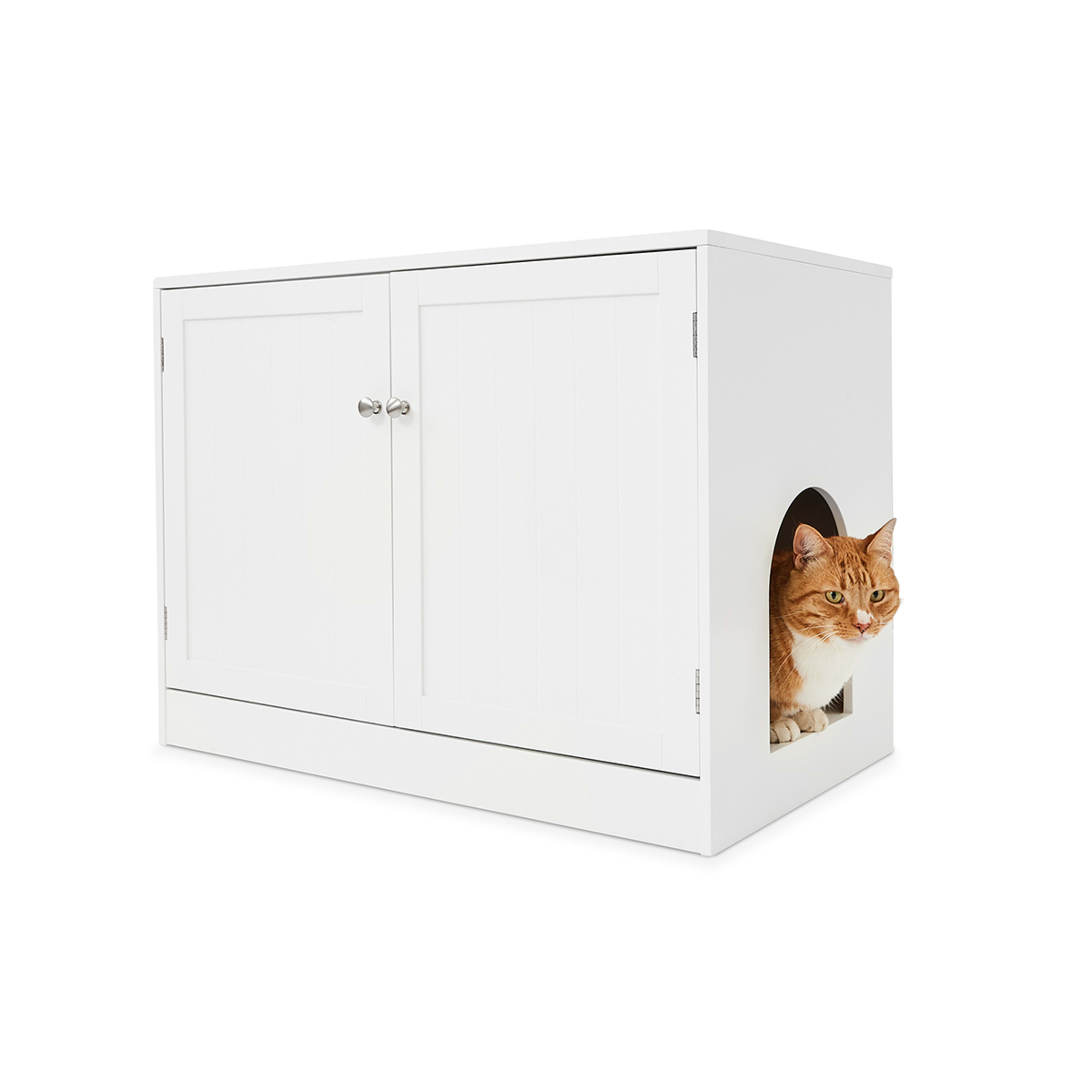 2 Cat Litter Box Cabinet, 2 of 10