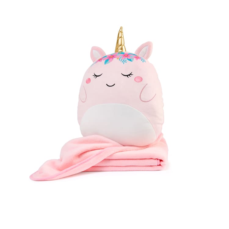 2in1 Unicorn Travel Blanket and Pillow Kmart NZ