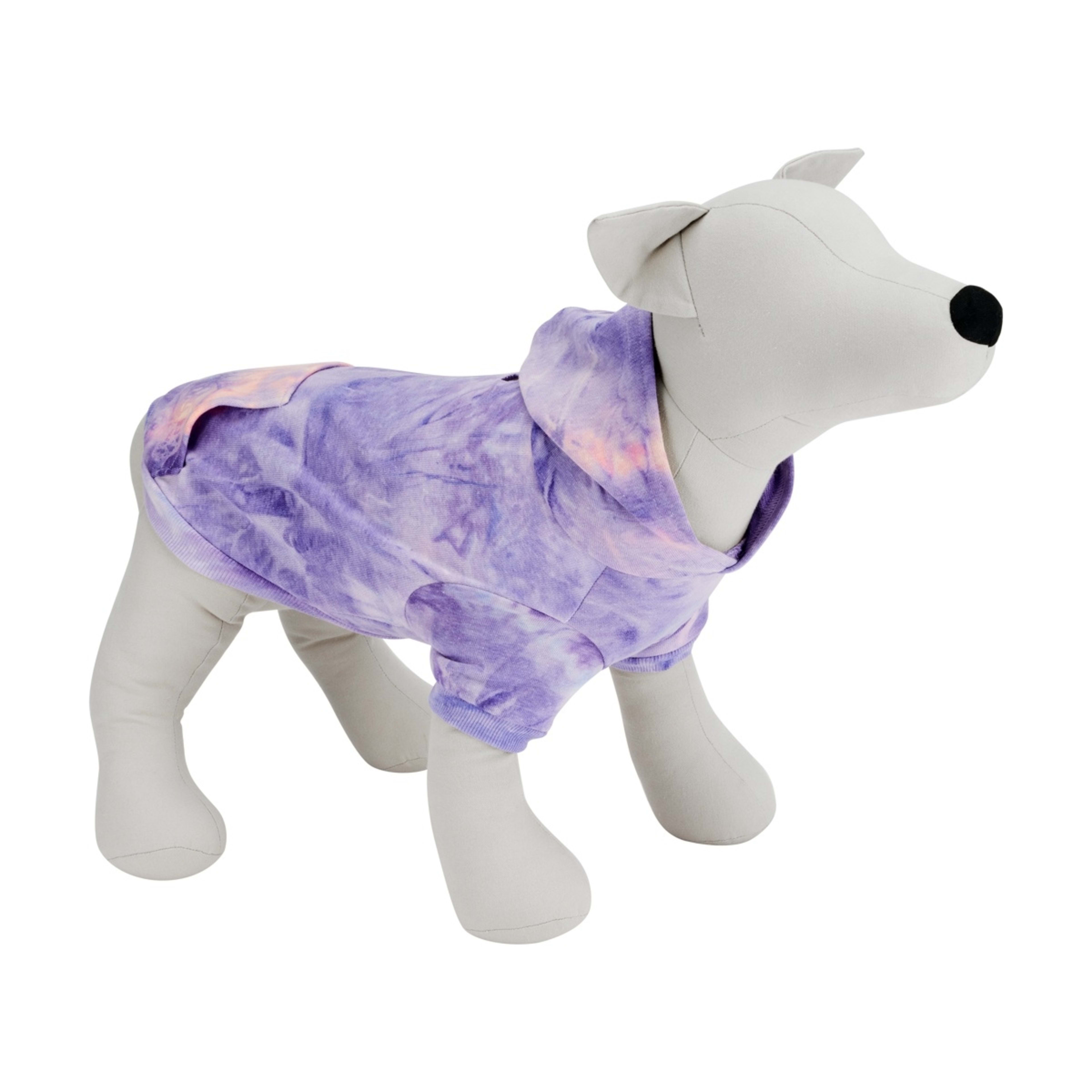 1 Pet Hoodie Tie-Dye - Medium, Lilac