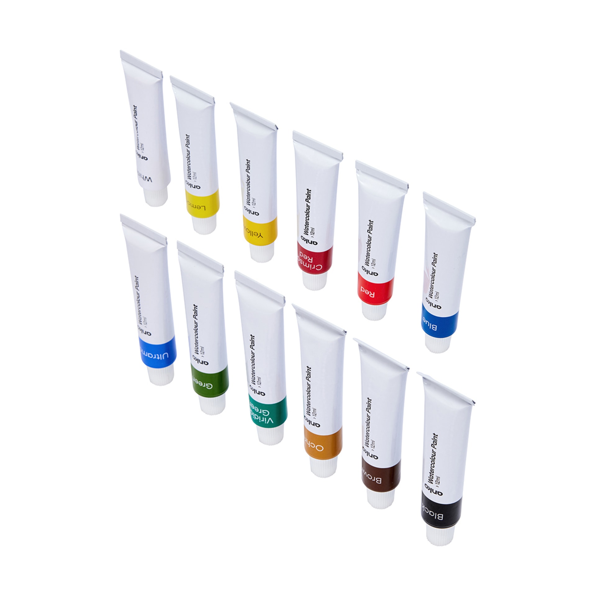 12 Pack Watercolour Paint Set - Kmart