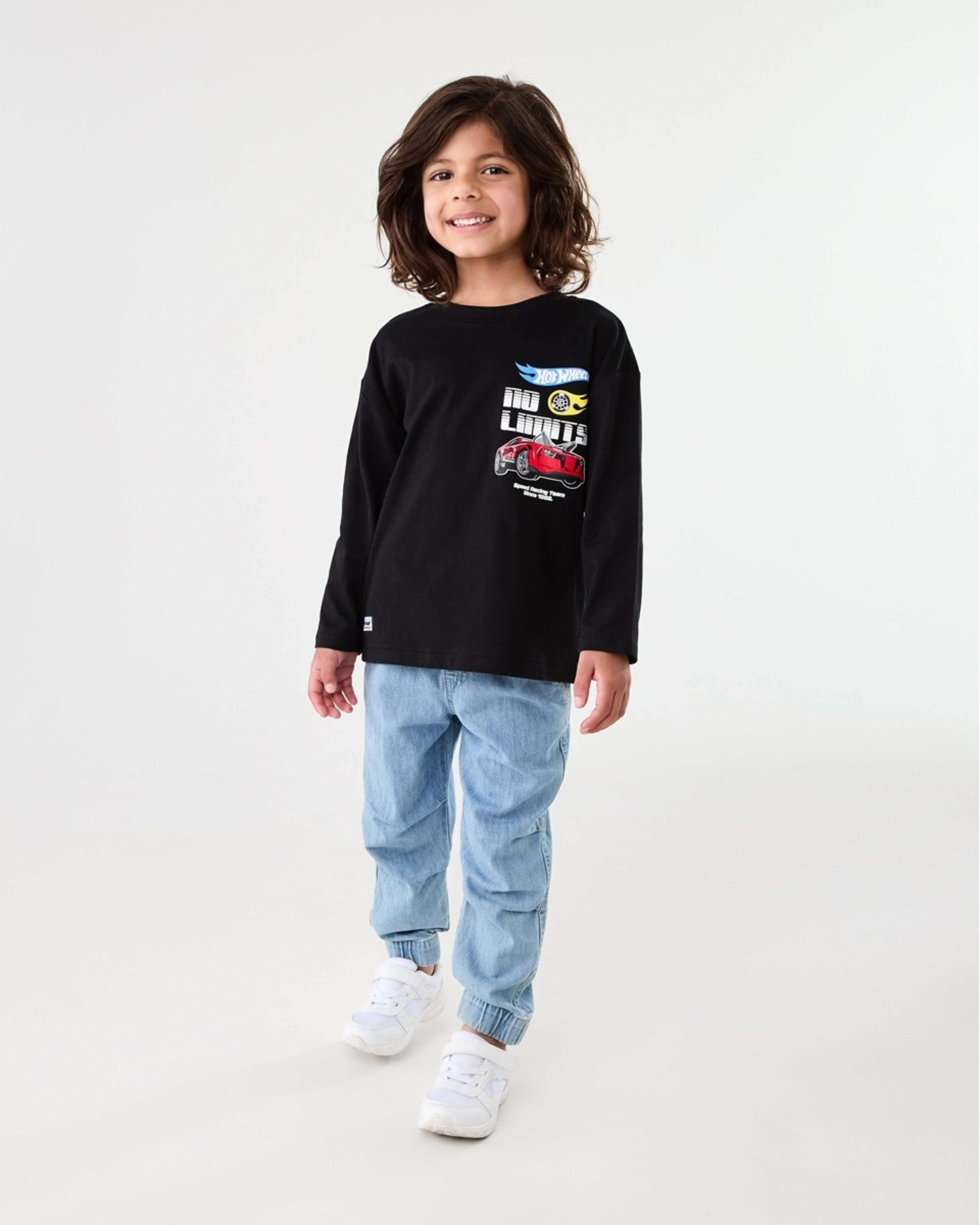 7 Hot Wheels License Long Sleeve T-shirt Hot Wheels, 7 of 8