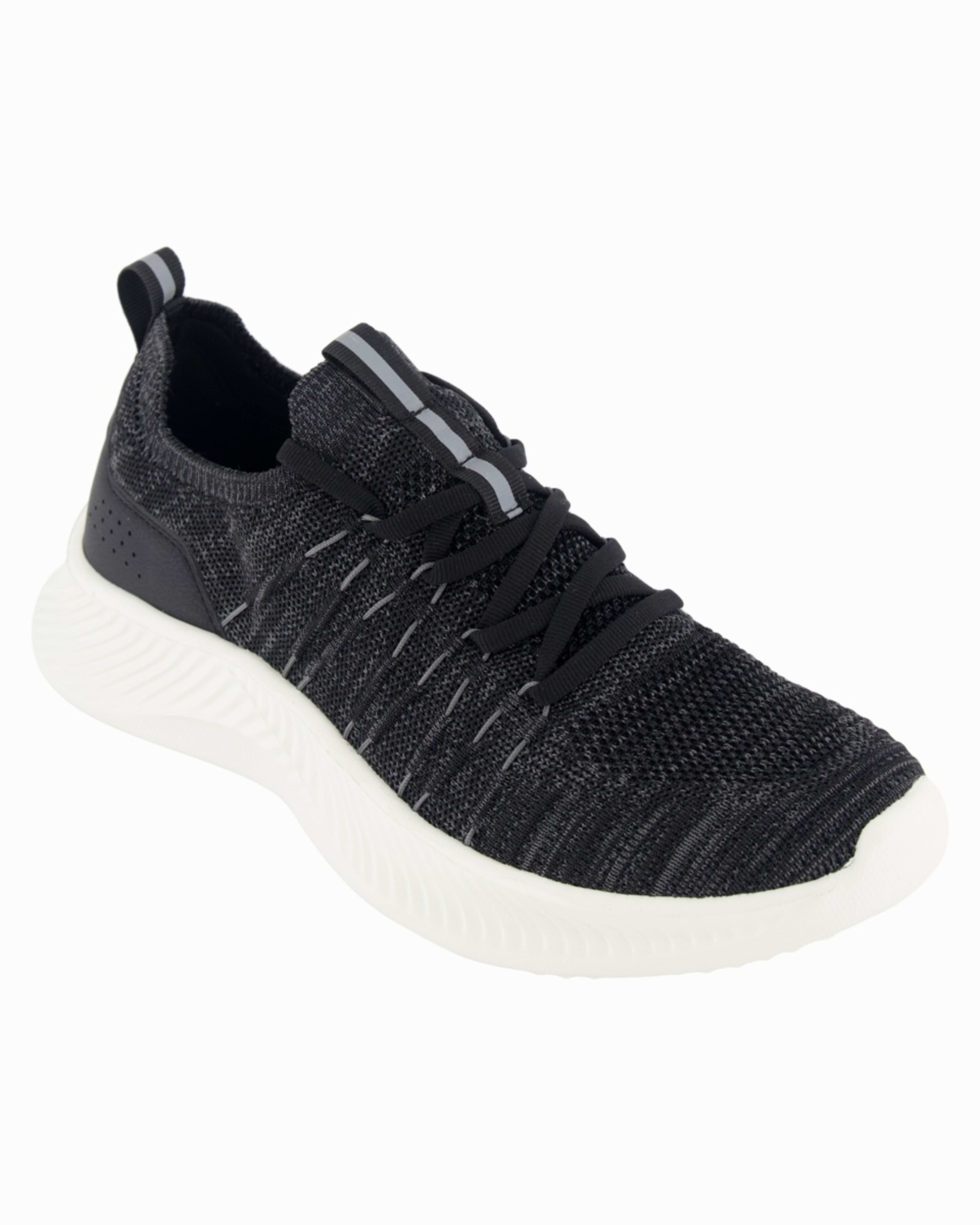 1 Textured Upper Sneakers Blk Wht