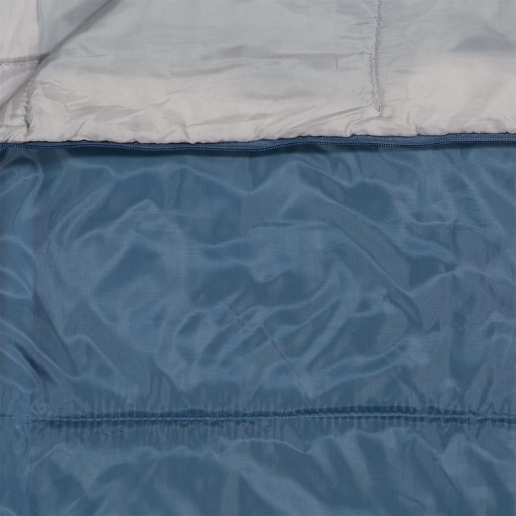 Trail Hooded Sleeping Bag Blue Kmart