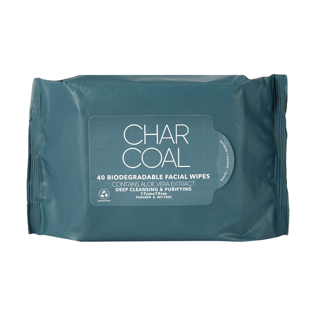 40 Pack Deep Cleansing & Purifying Biodegradable Facial Wipes