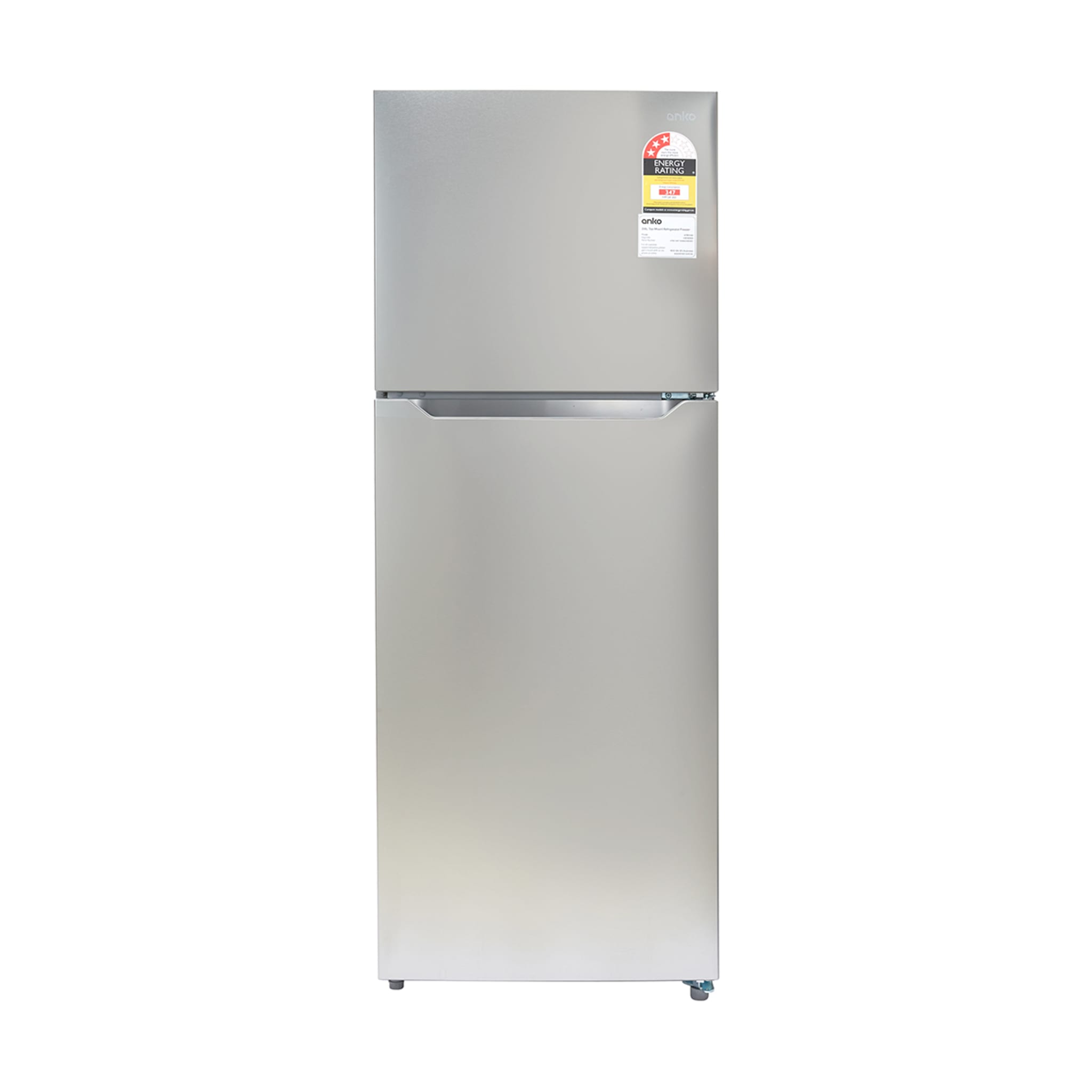 314L Top Mount Fridge Stainless Steel Kmart
