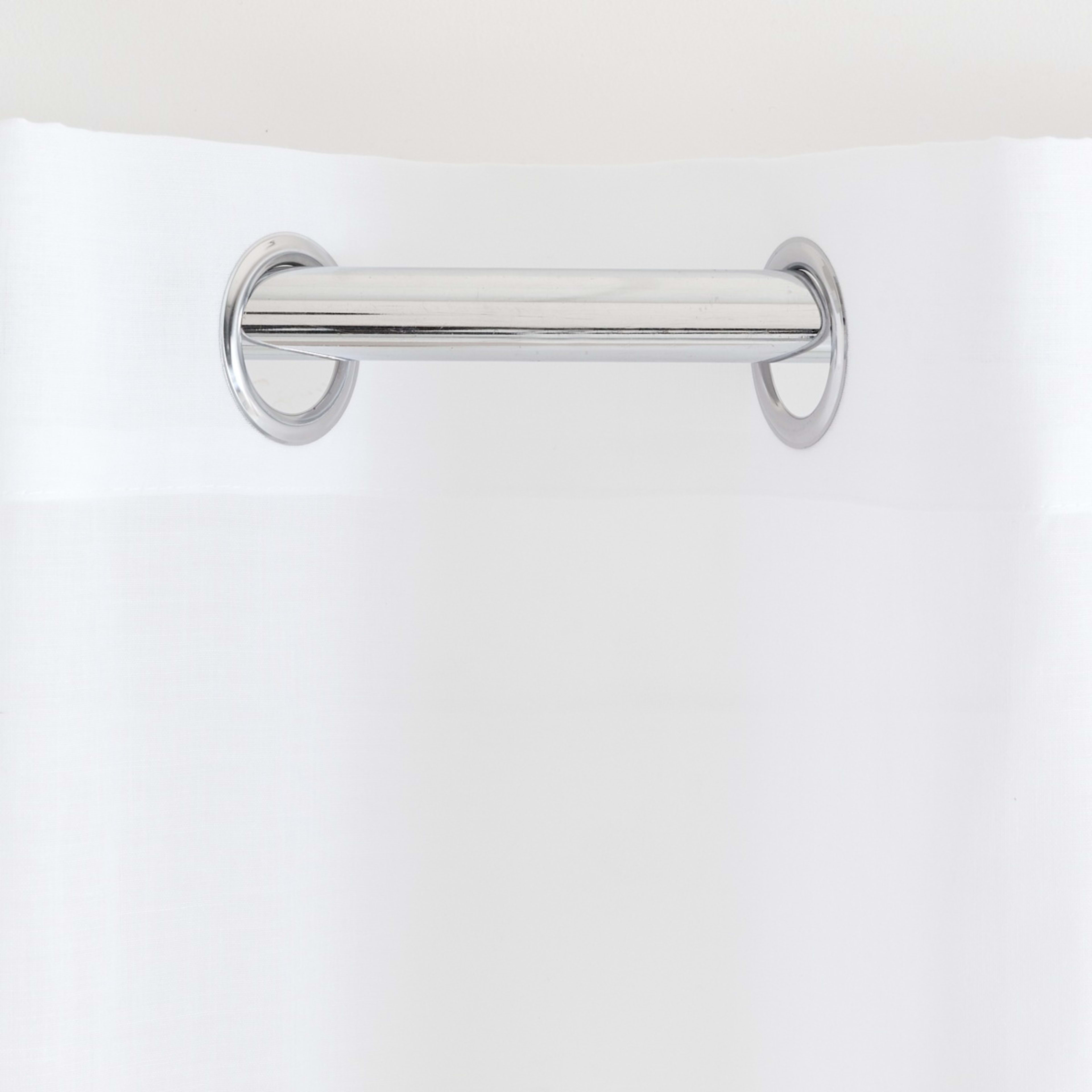 4 Sicily Cloud Wide Curtain - White, 4 of 5