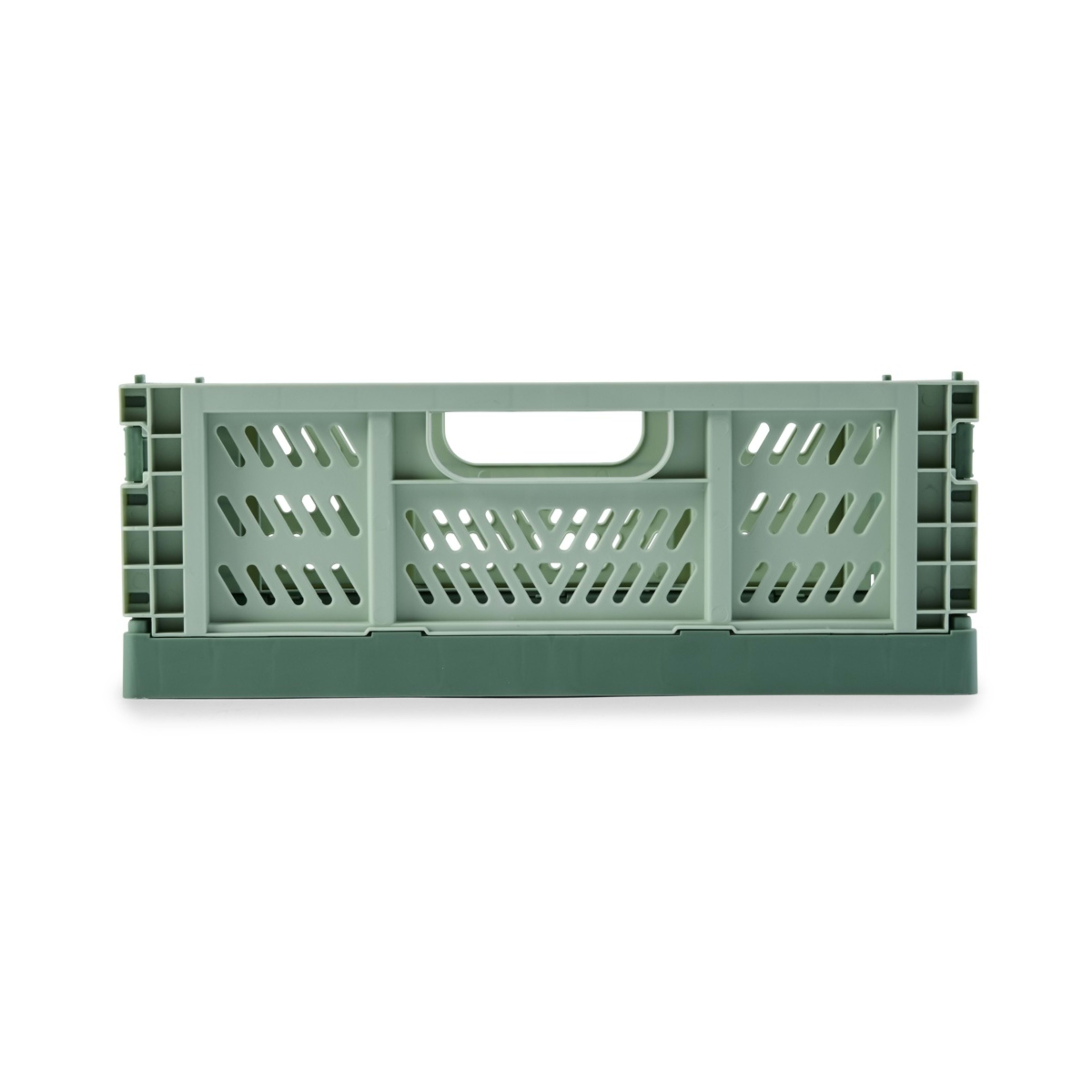 6 5L Collapsible Crate - Small, Green, 6 of 10
