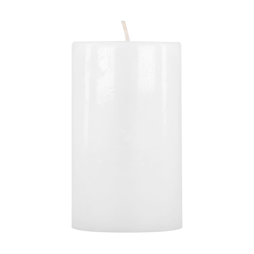 Unscented Pillar Candle 10cm Kmart