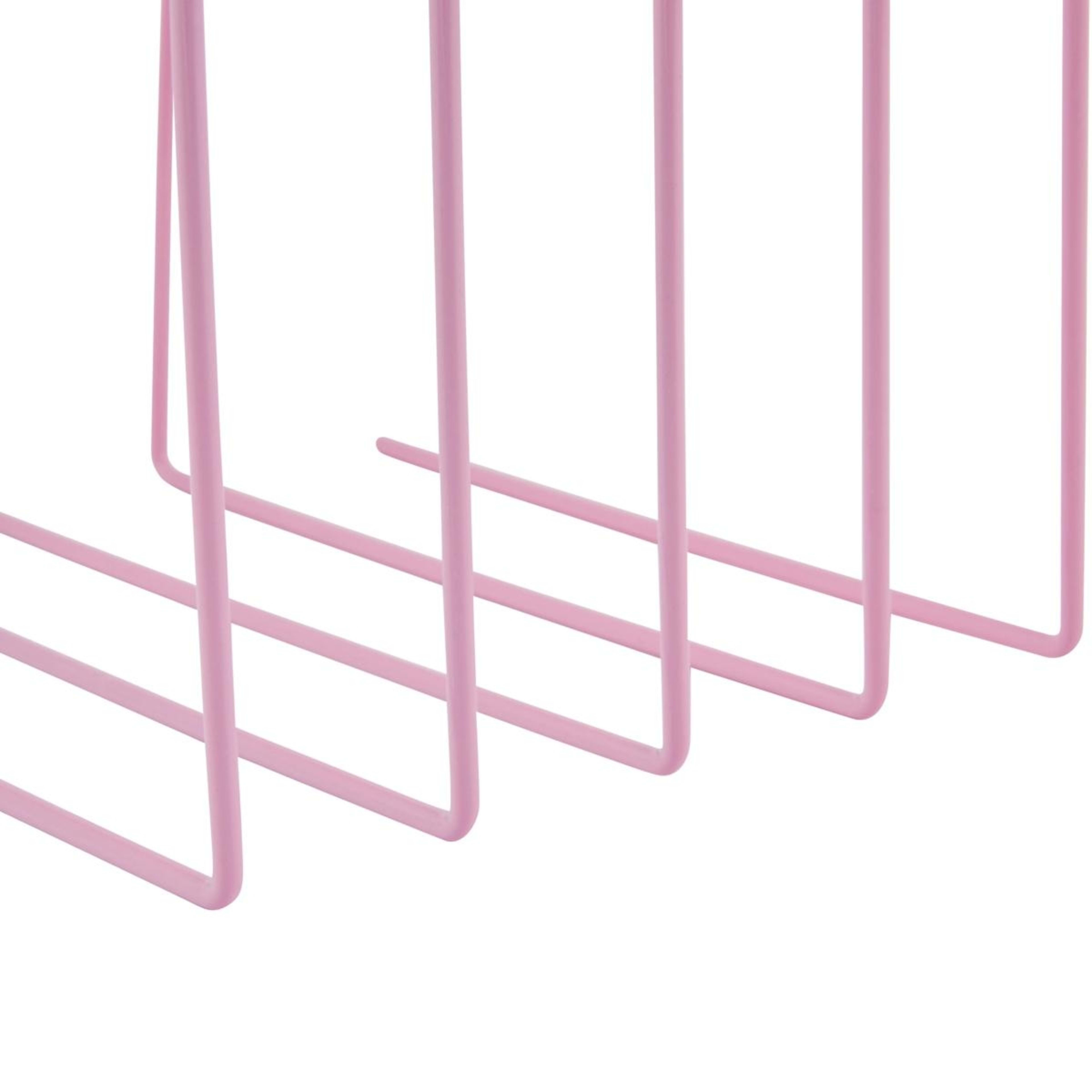 6 Wire File Holder - Pink, 6 of 7