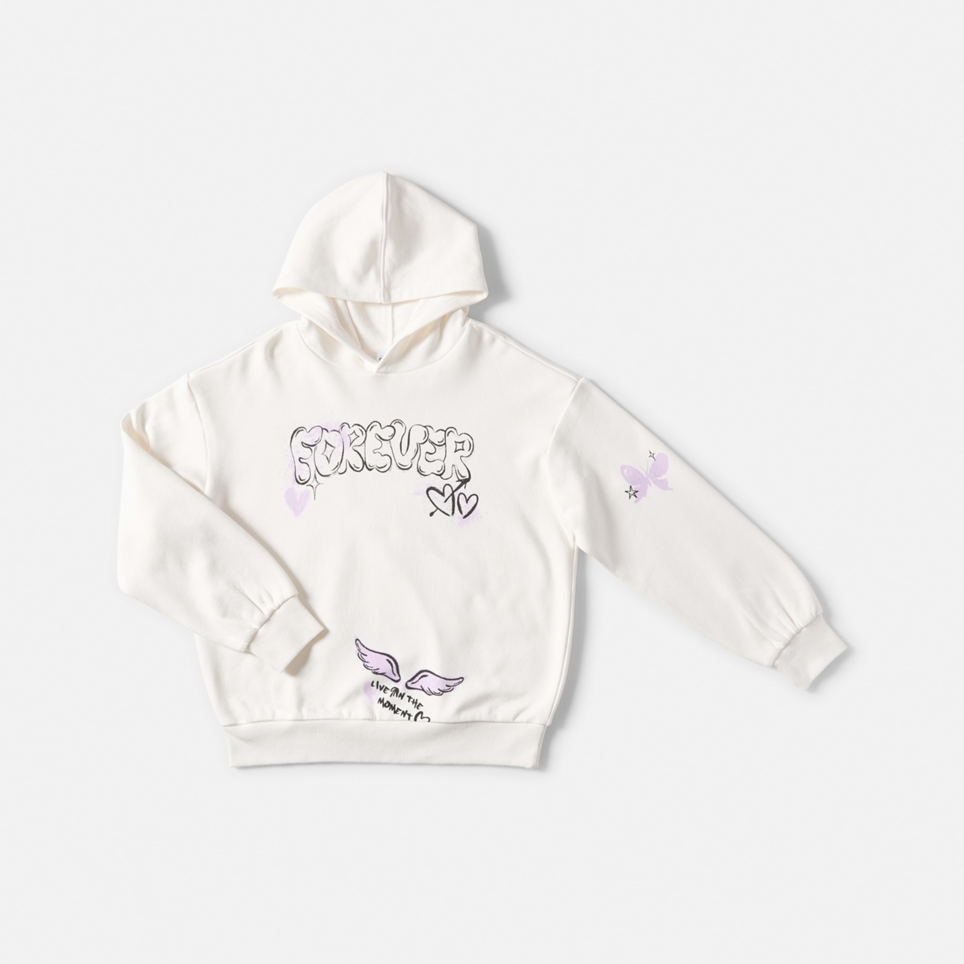 8 Oversized Hoodie Forever Grafitti, 8 of 9