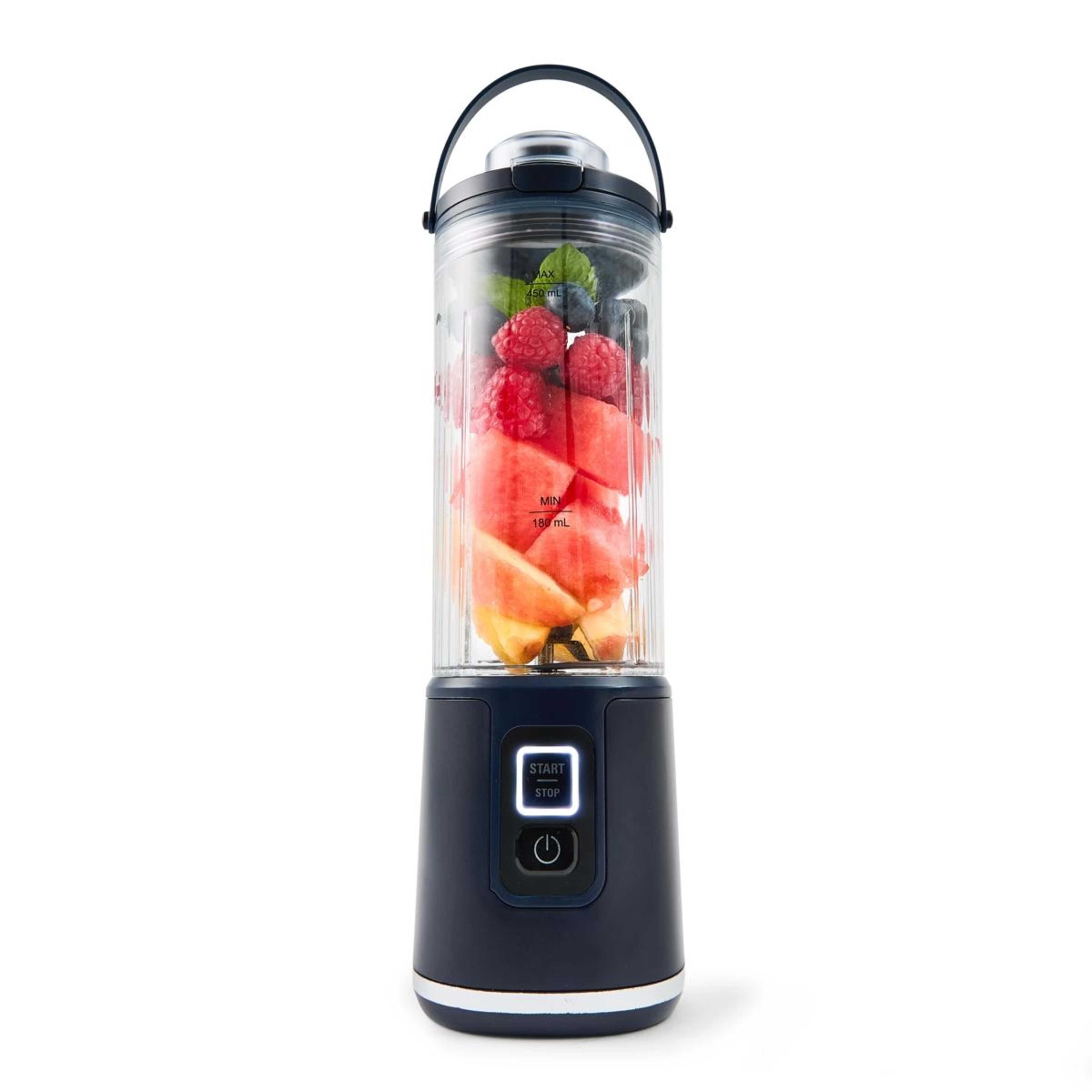 1 Portable USB Blender - Dark Blue, 1 of 10
