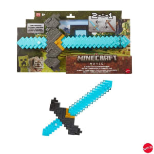 A Minecraft Movie 2-in-1 Click and Switch Sword and Pic