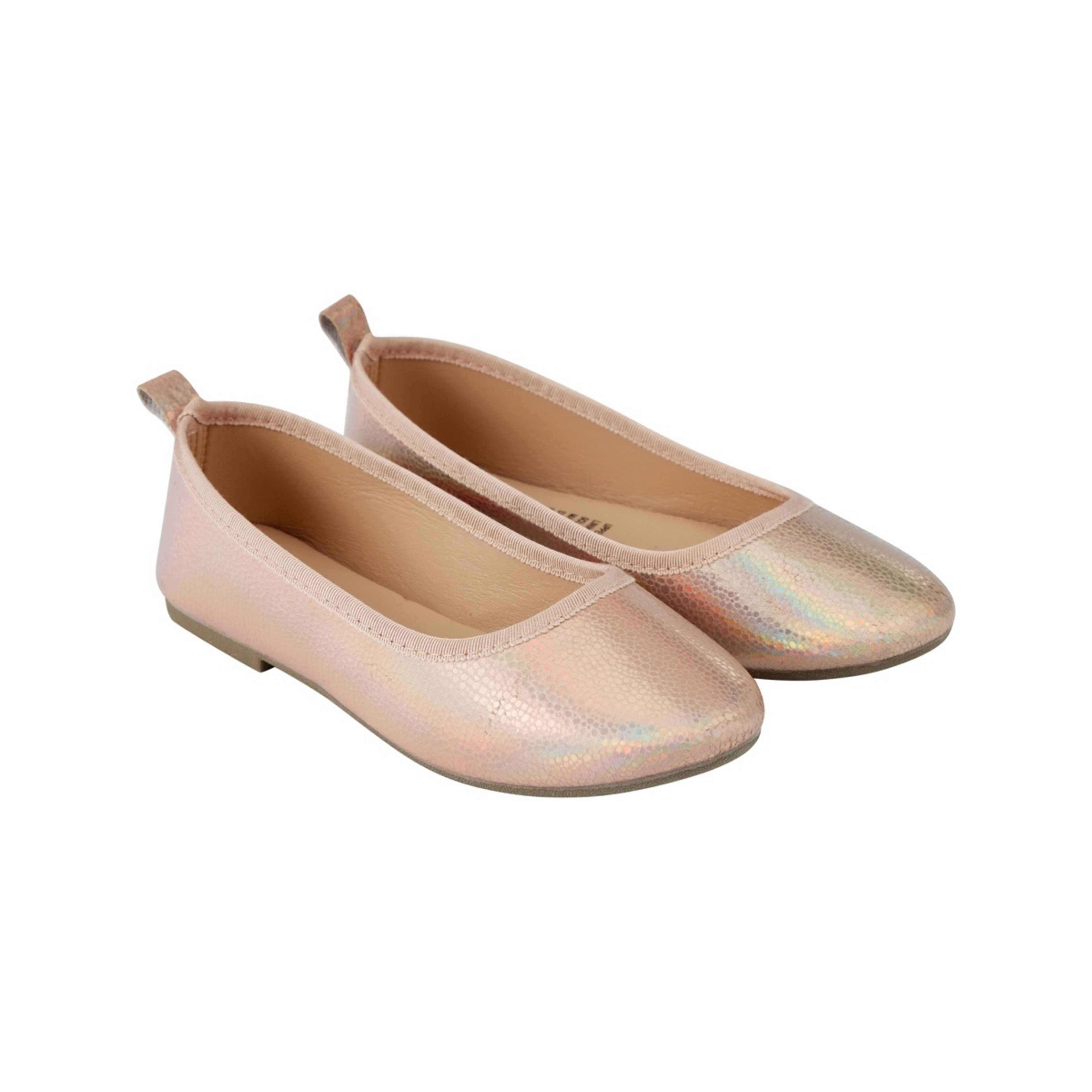 4 Senior Glitter Flats Rosegold Shimmer, 4 of 5