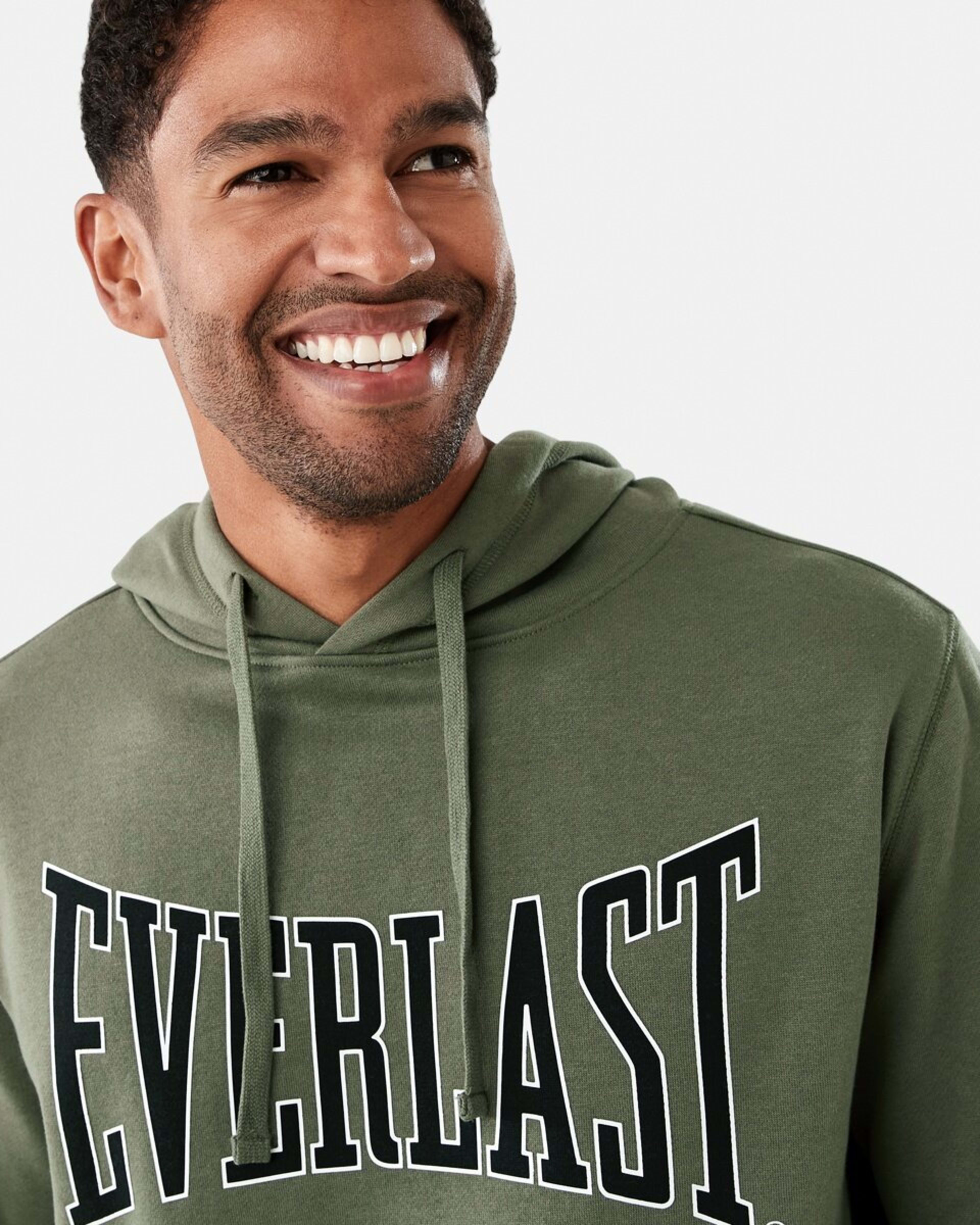 4 Everlast Mens Classic Sport Hoodie EVER CLASSIC KHAKI, 4 of 7