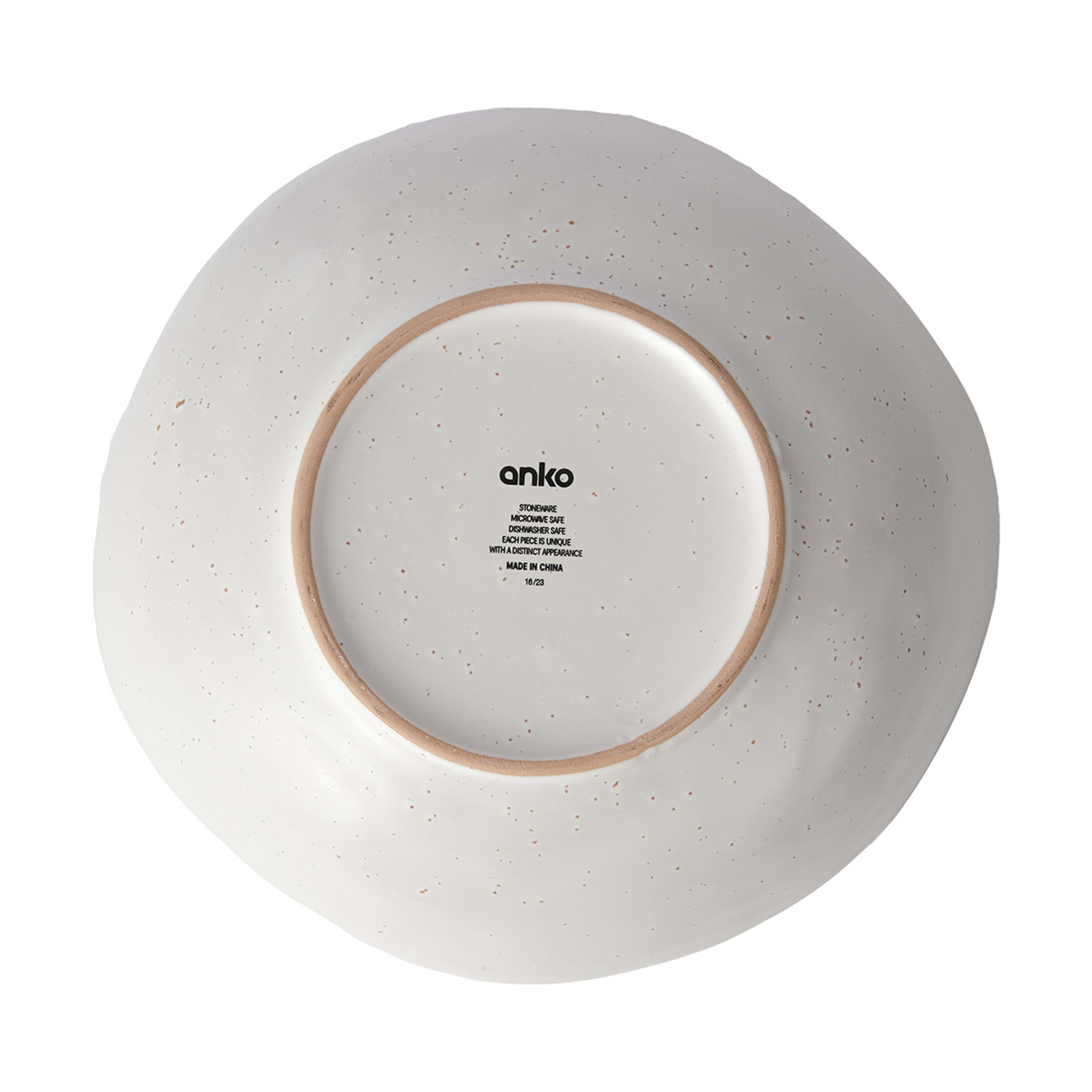 White Bodrum Salad Bowl Kmart