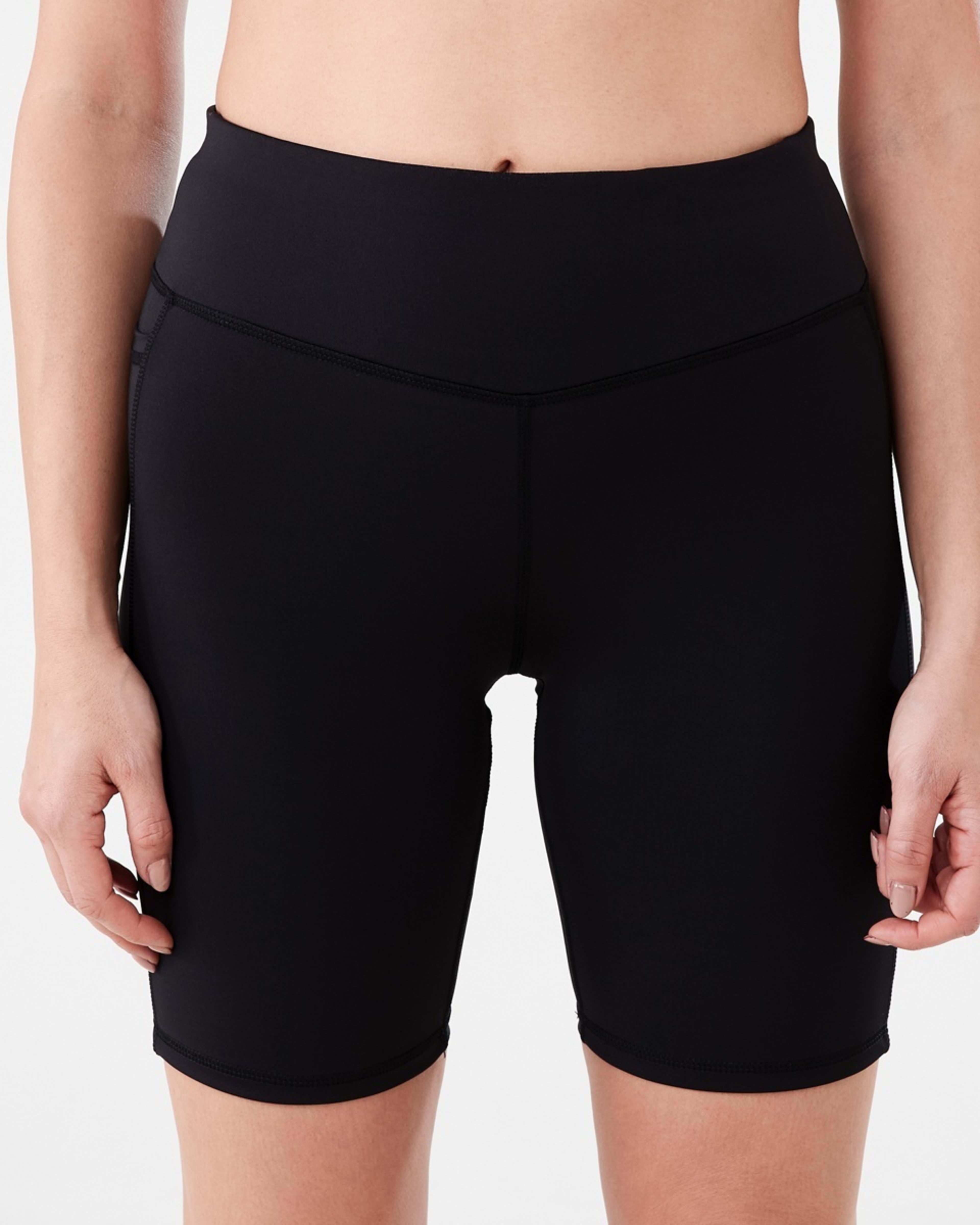 1 Active Womens Bike Shorts BLACK, 1 of 6