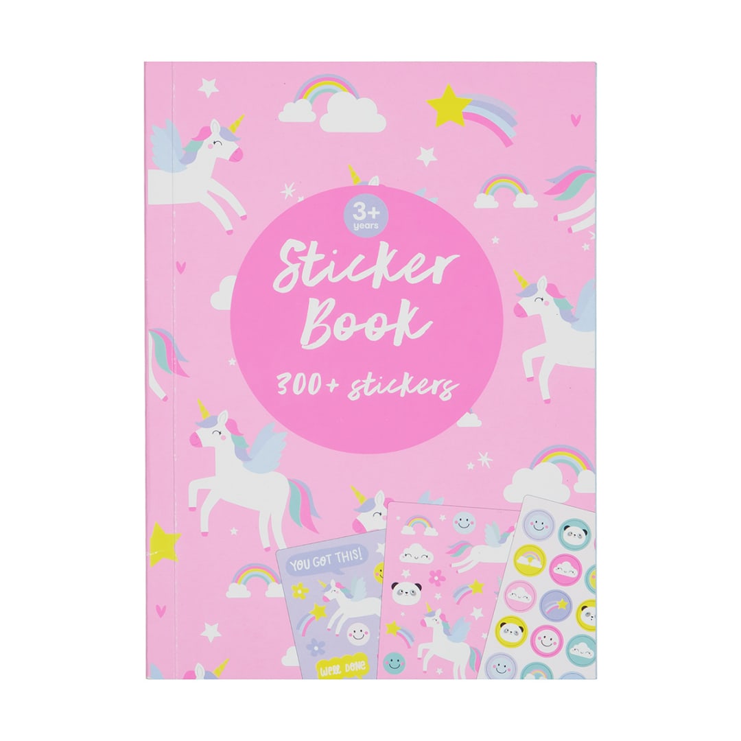 Sticker Book Unicorn Kmart