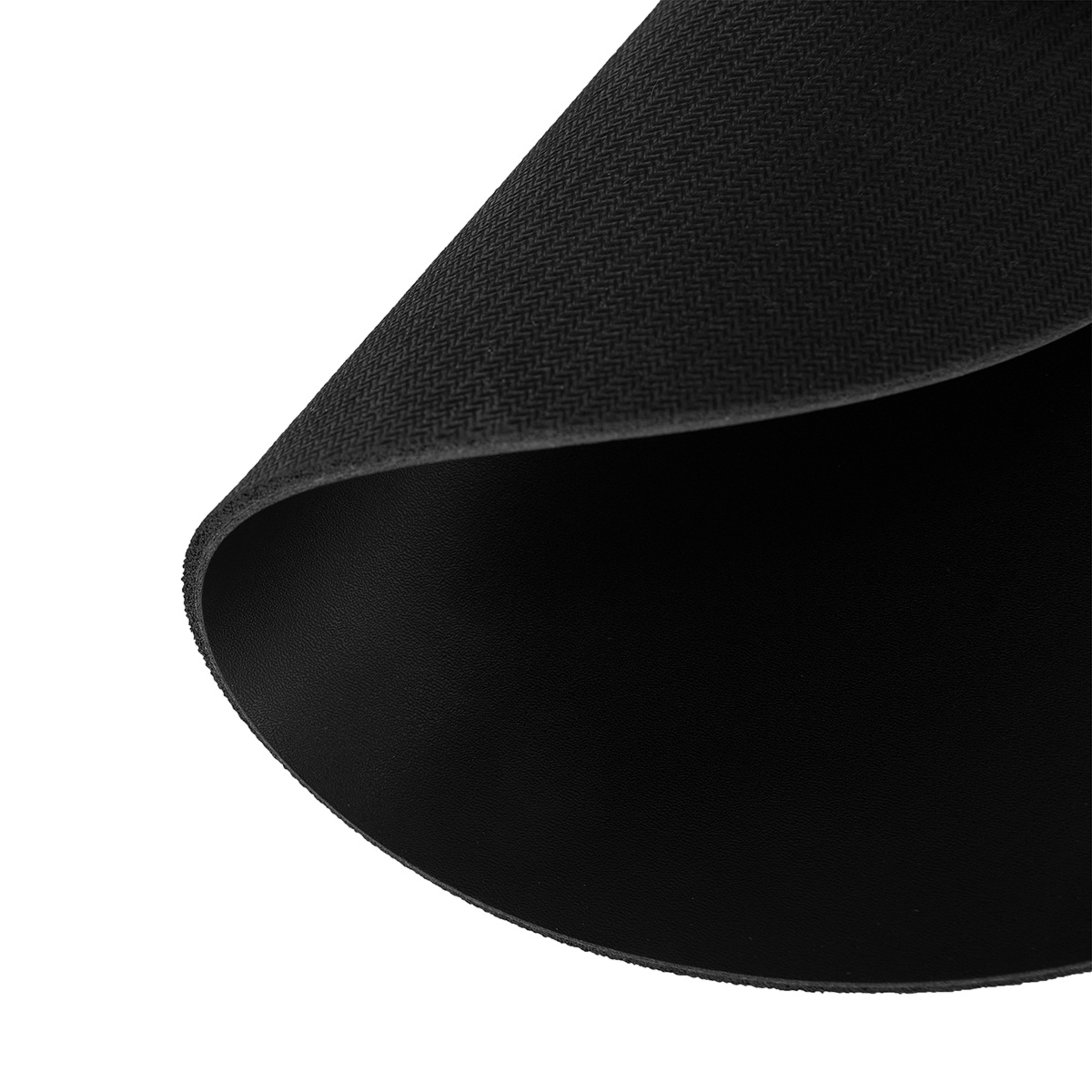 Mouse Pad Round Black Kmart