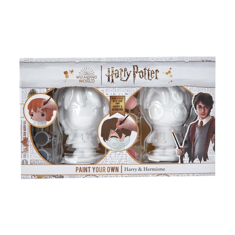 Wizarding World Harry Potter Paint Your Own Plaster Harry & Hermione