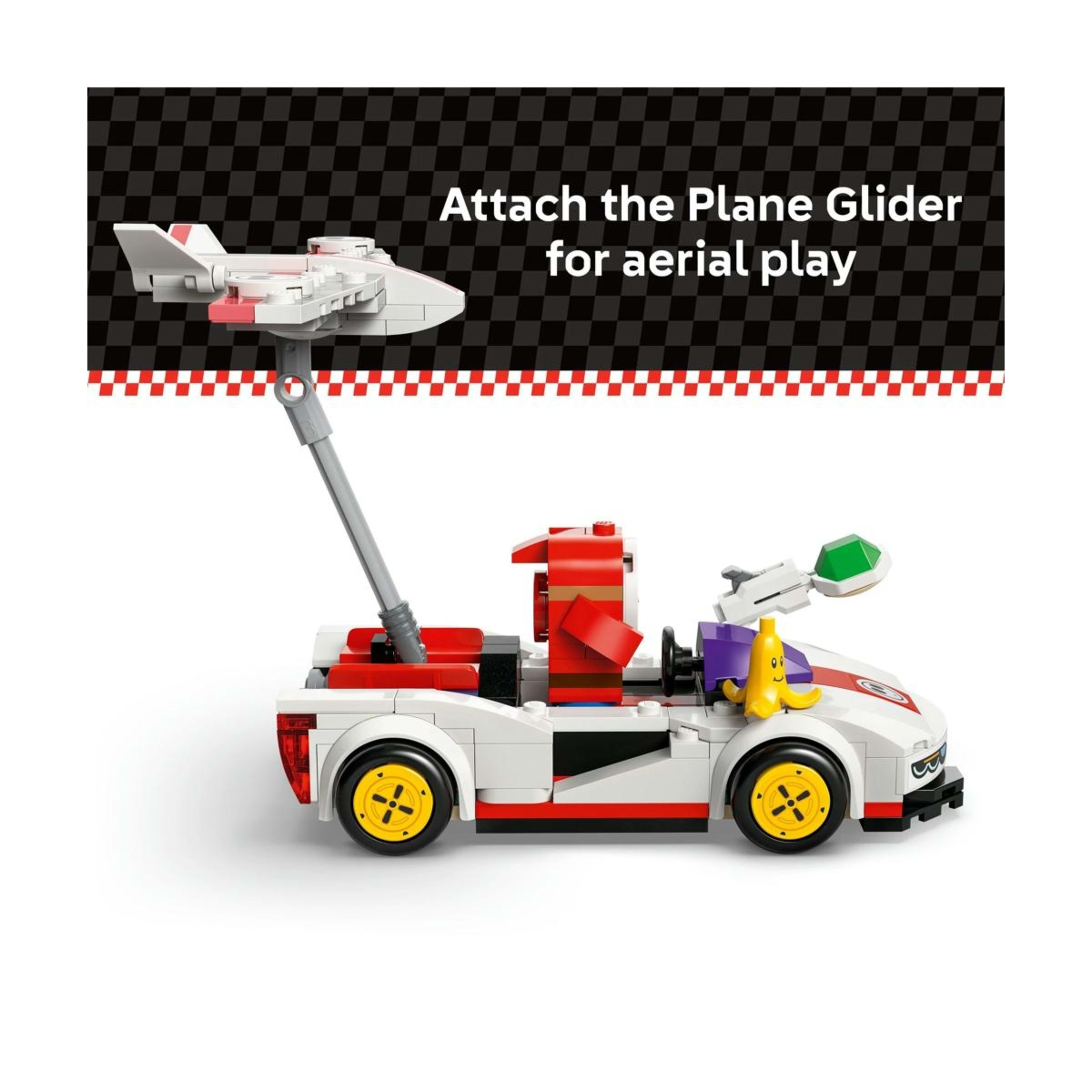 7 LEGO Super Mario: Mario Kart - Shy Guy & P-Wing 72045, 7 of 8