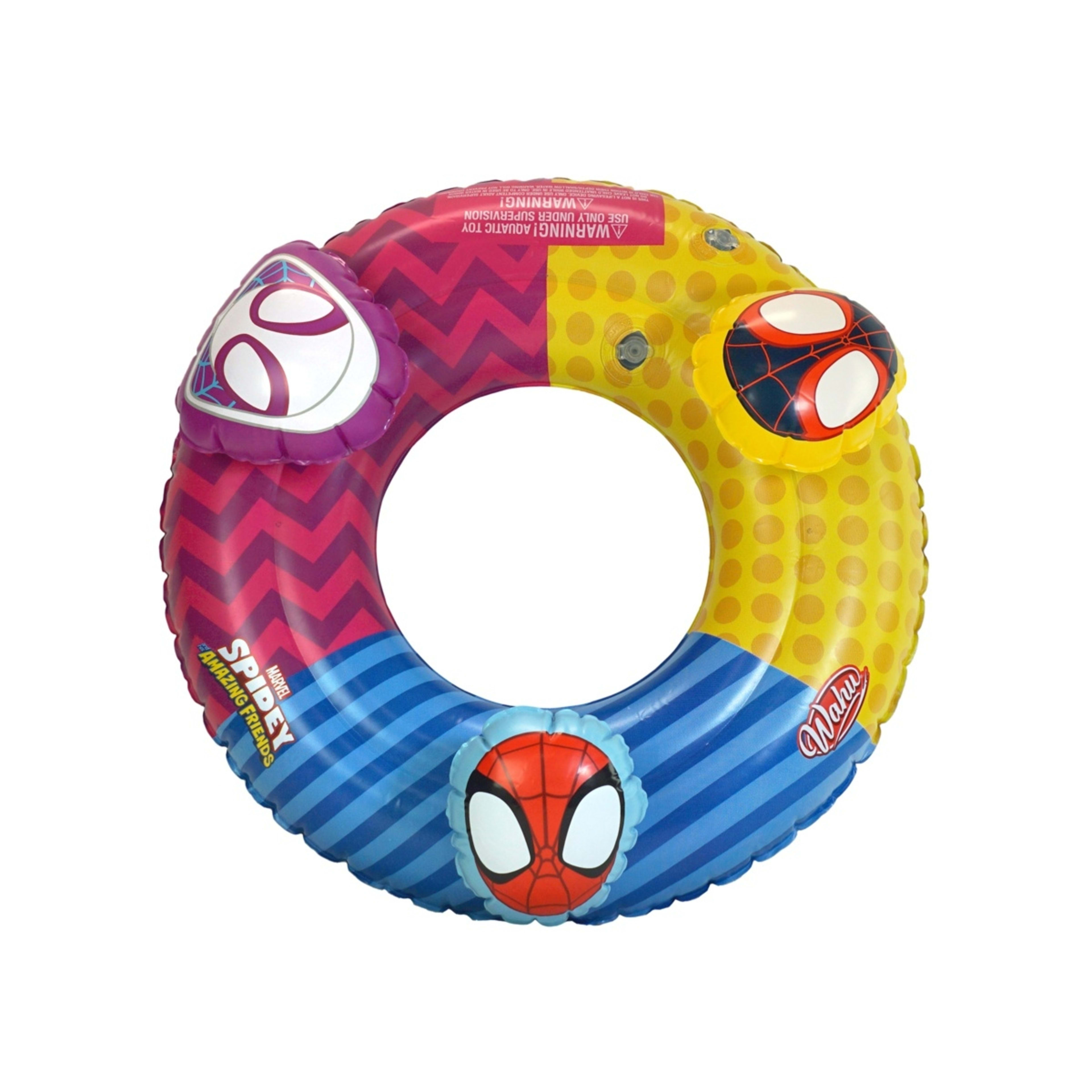 Wahu Marvel Spidey and his Amazing Friends Inflatable Swim Ring Kmart