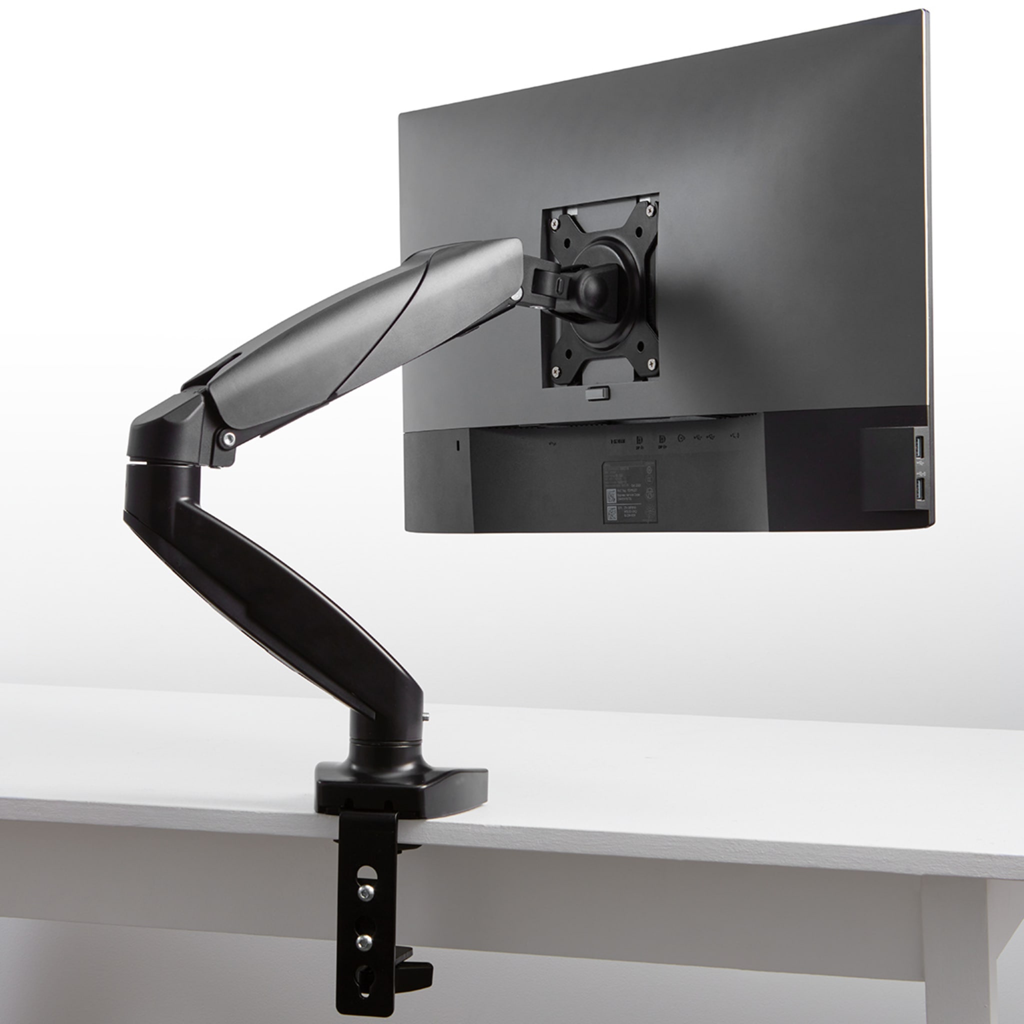 Single Arm Monitor Mount Black Kmart