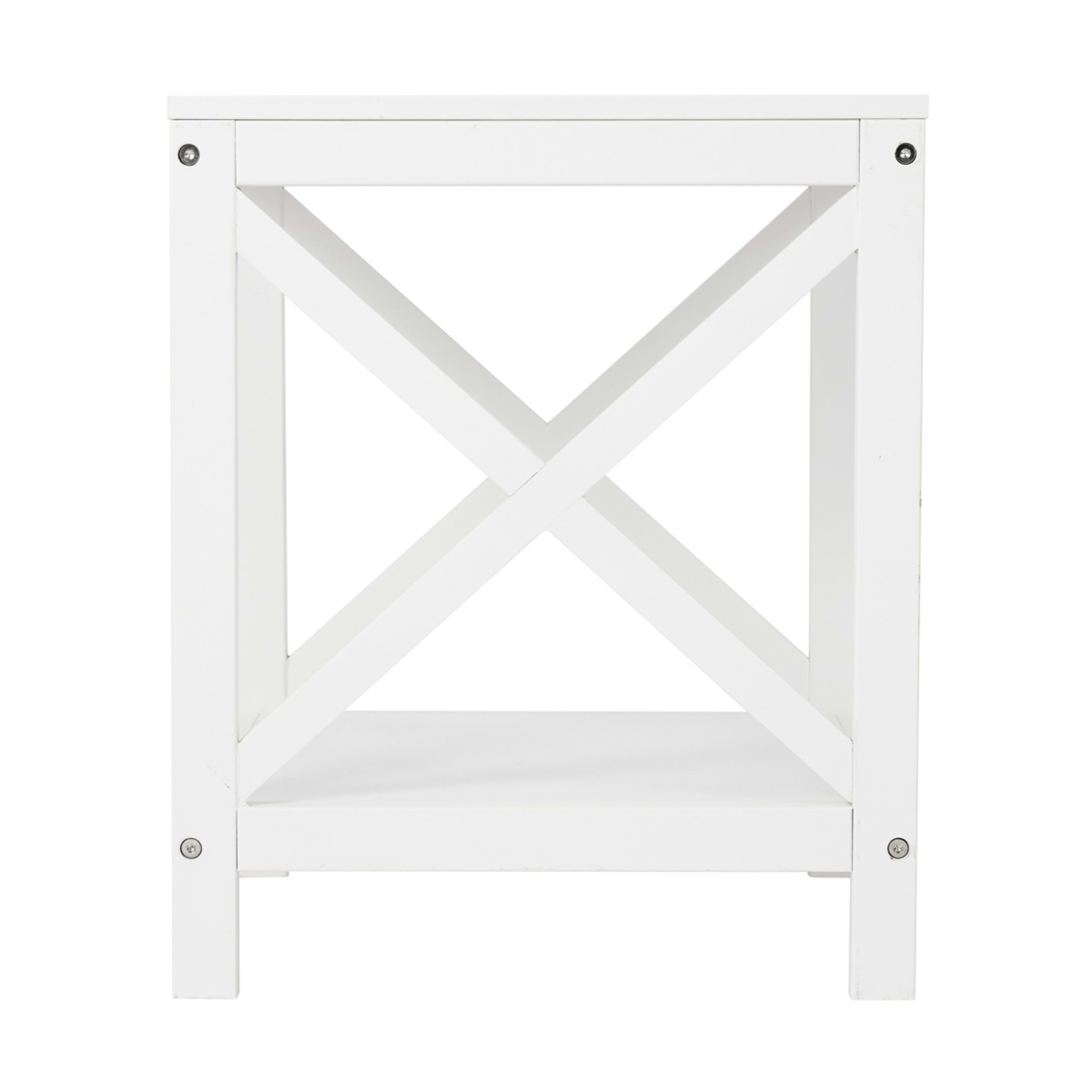 4 Hamptons Cross Side Table, 4 of 9
